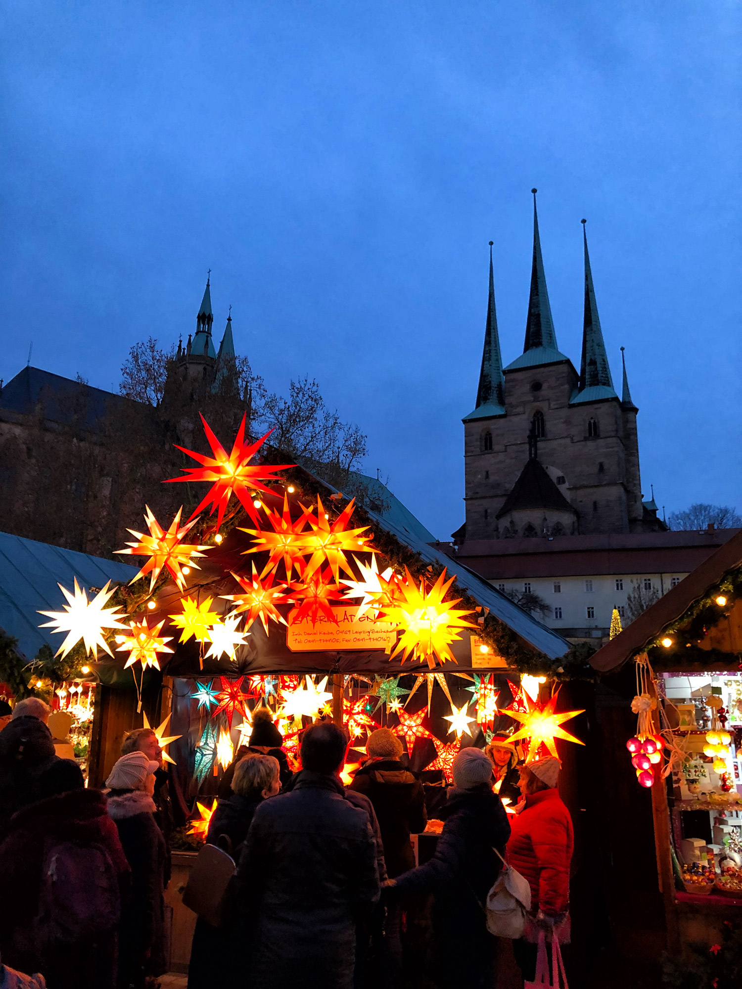 Kerstmarkt van Erfurt