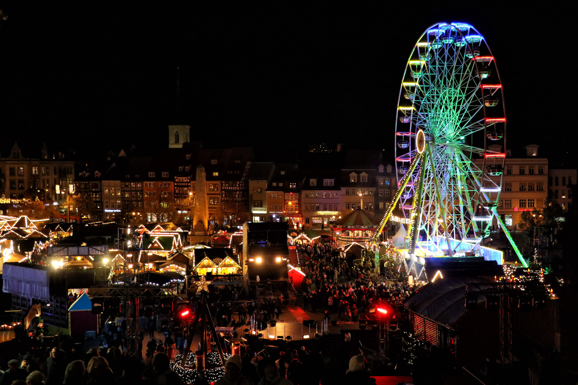 Kerstmarkt van Erfurt