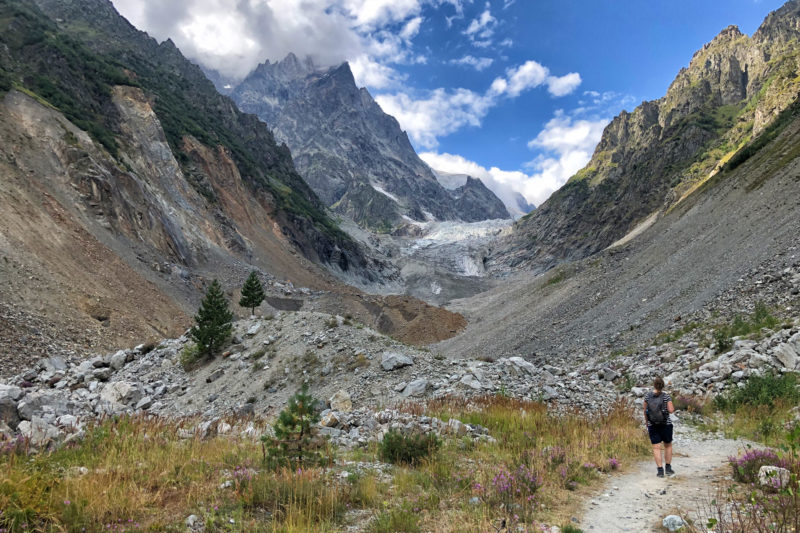 Wandeling in Georgië - Hike naar de Chalaadi Gletsjer