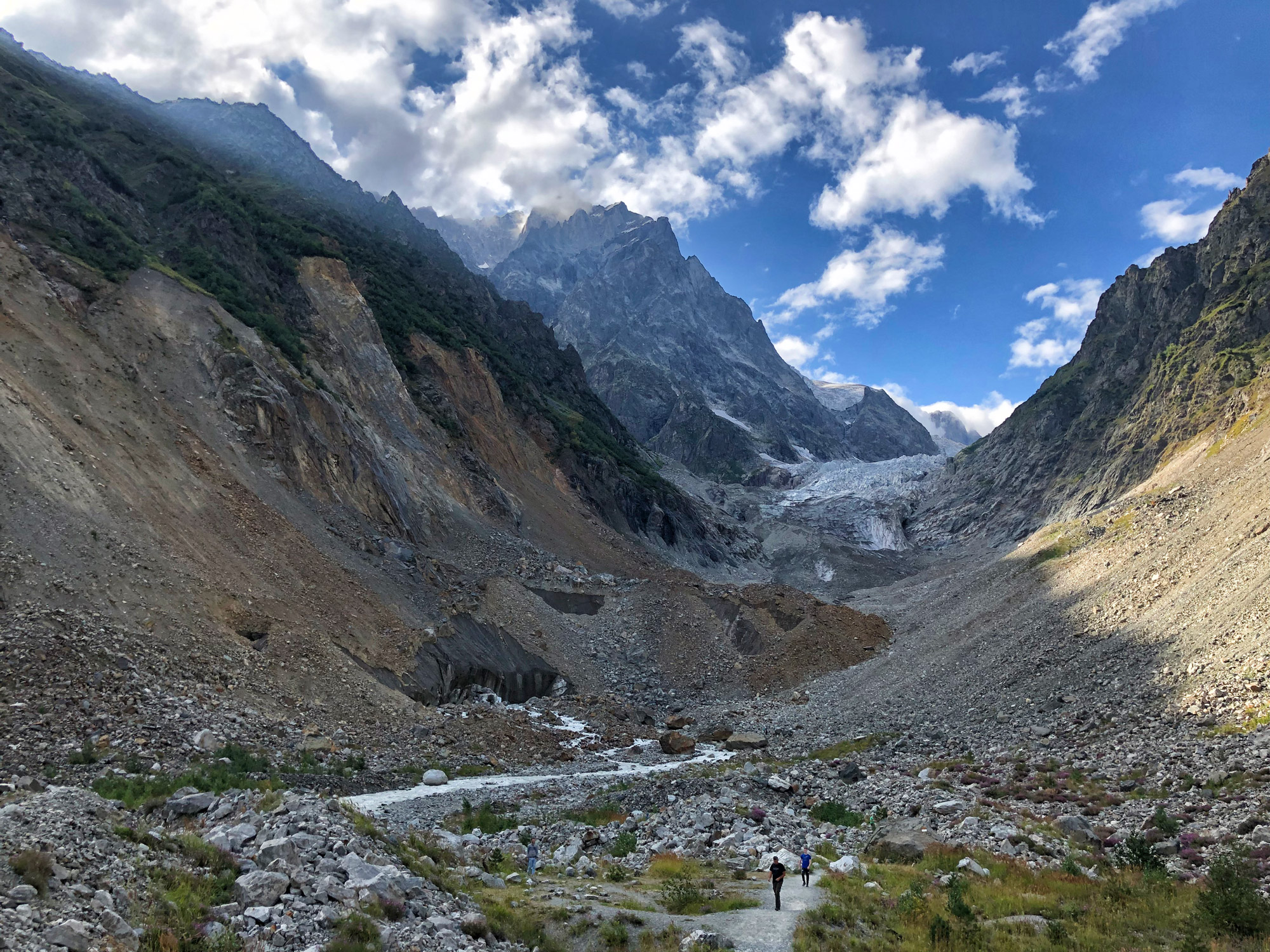 Wandeling in Georgië - Hike naar de Chalaadi Gletsjer