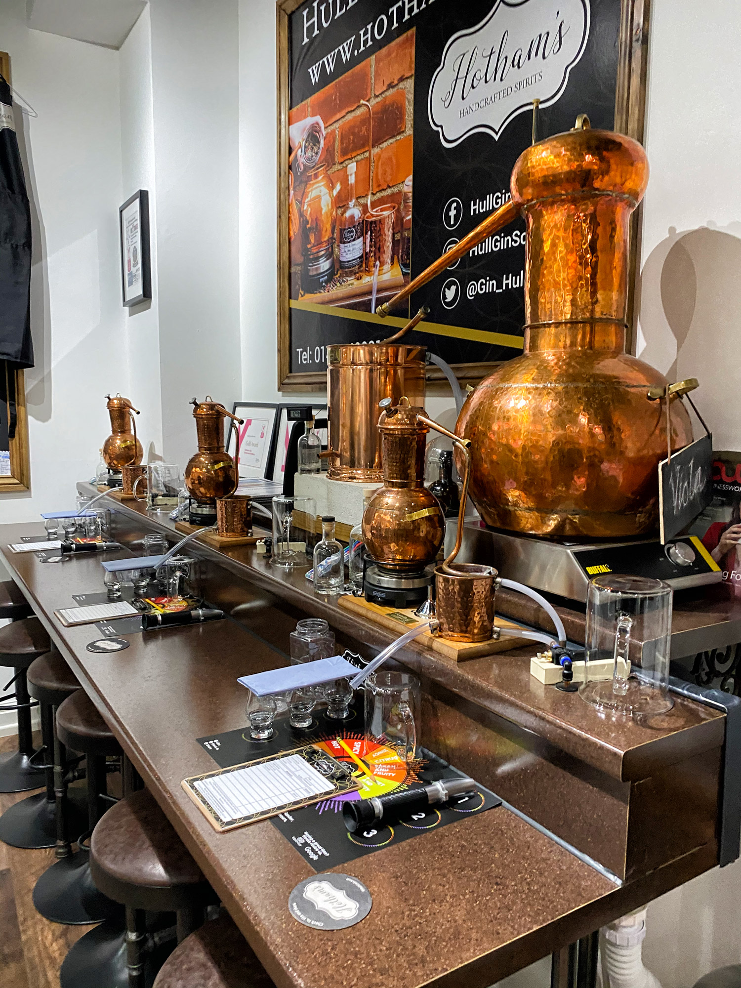 Stedentrip Hull - Hotham’s Gin School and Distillery