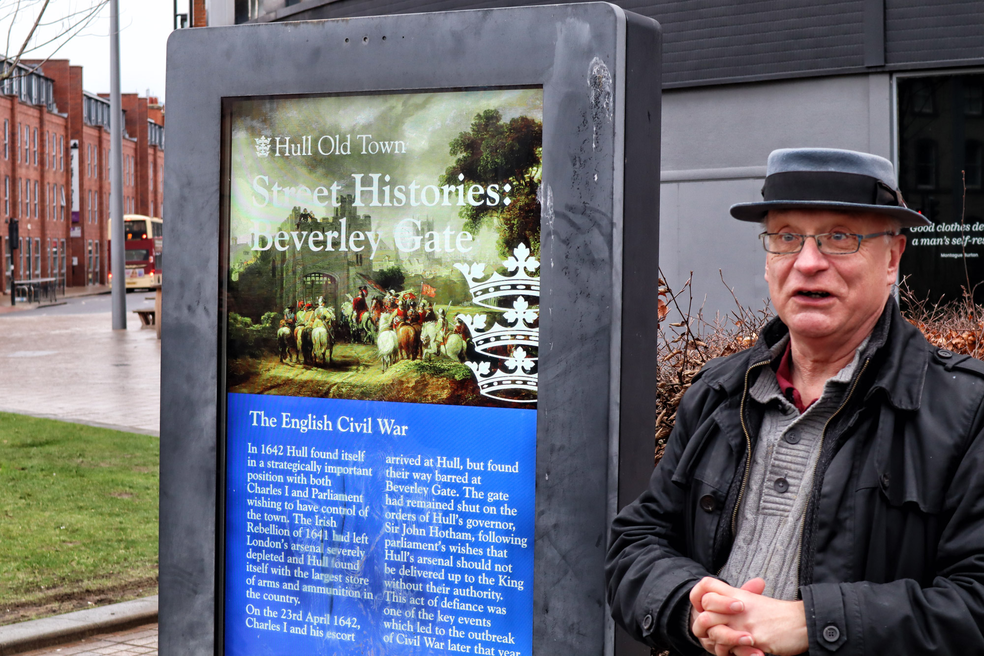 Stedentrip Hull - Stadswandeling met Paul Schofield