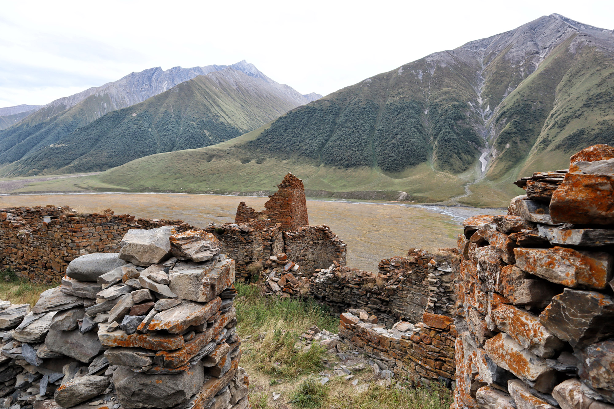 Wandeling: Truso Vallei in Georgië