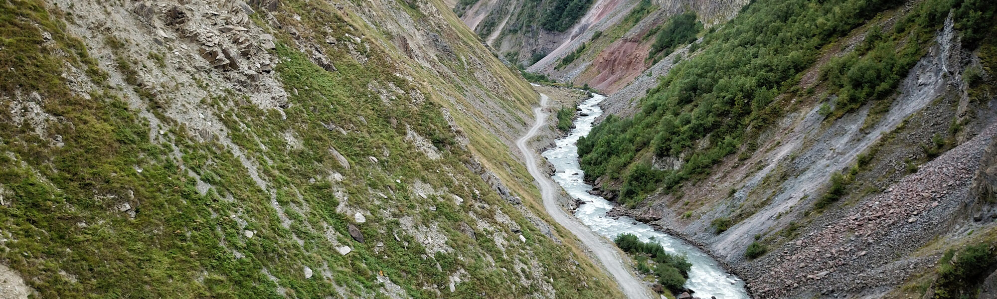 Wandeling: Truso Vallei in Georgië