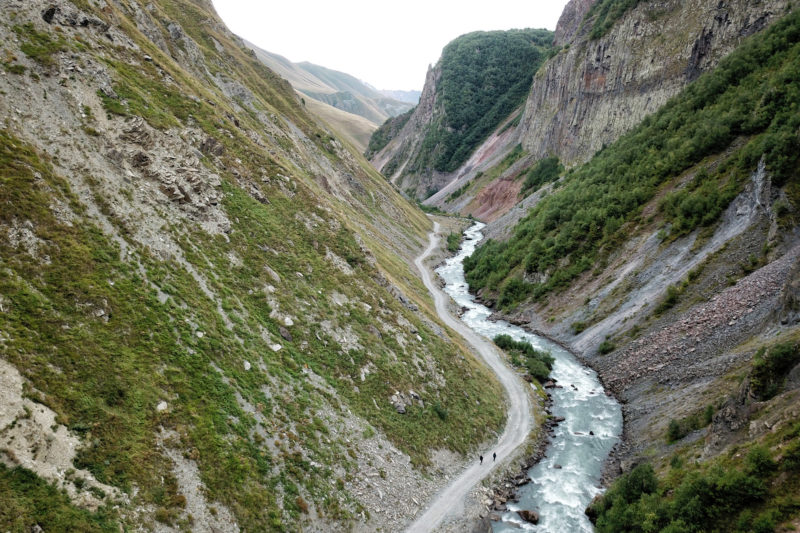 Wandeling: Truso Vallei in Georgië