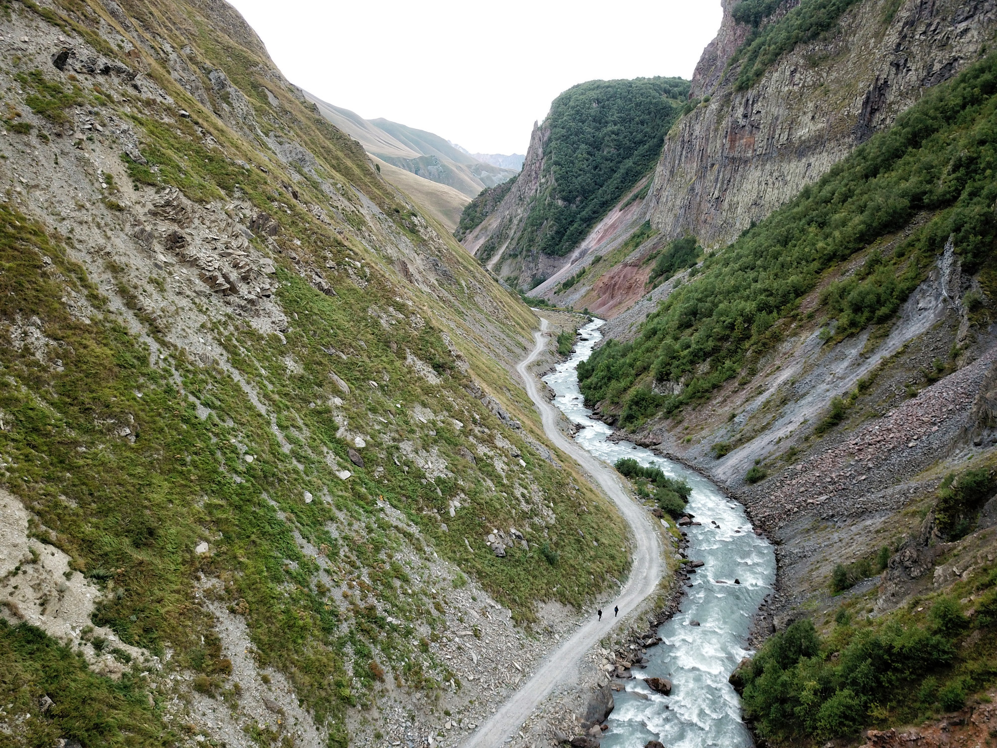 Wandeling: Truso Vallei in Georgië