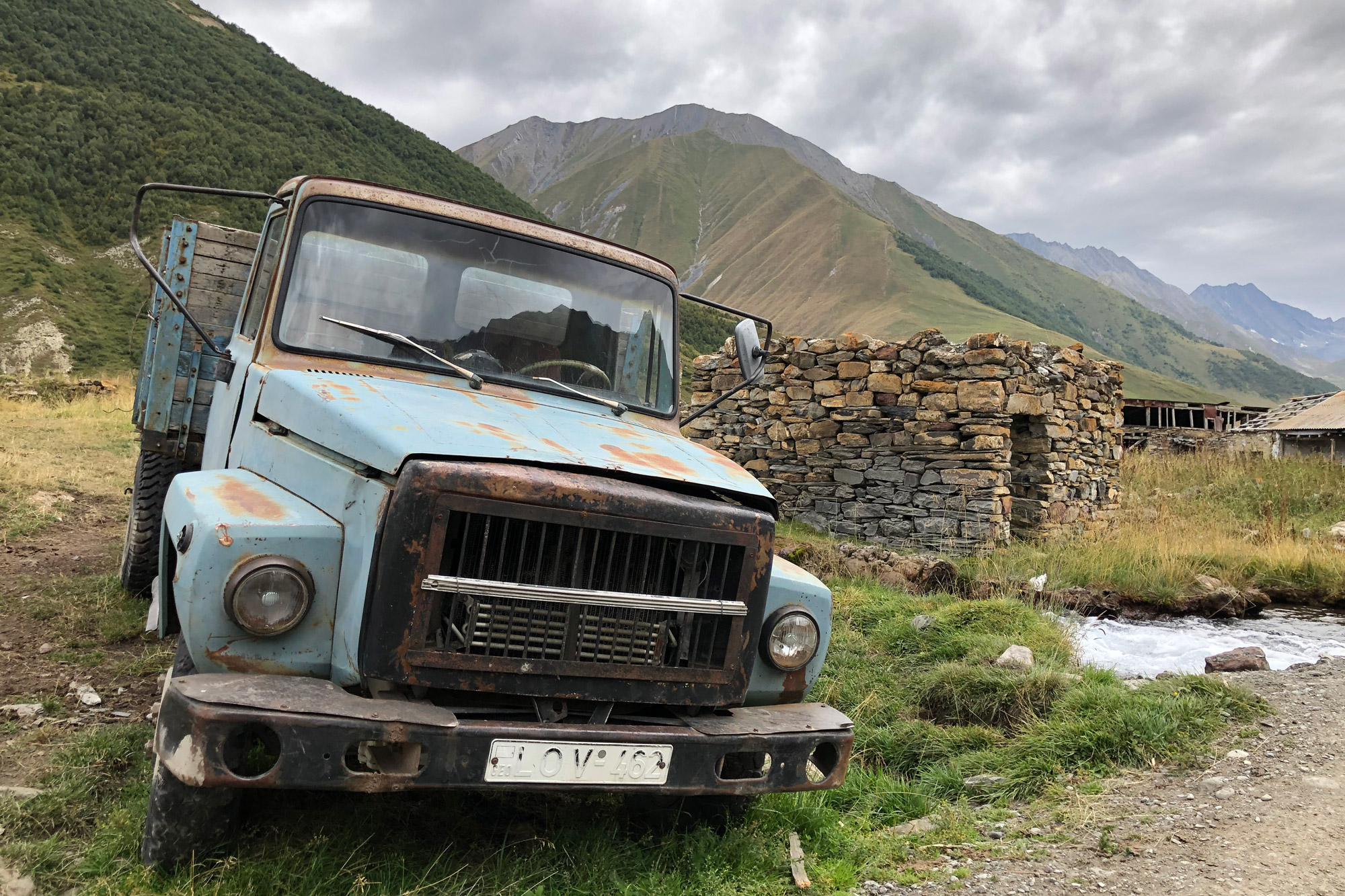 Wandeling: Truso Vallei in Georgië