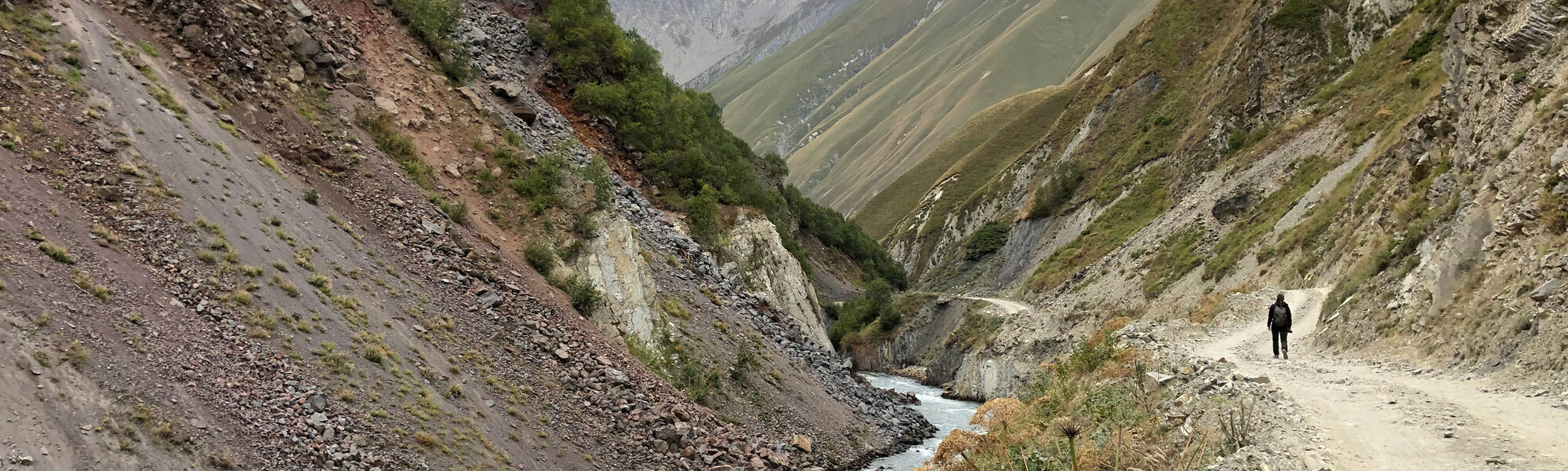 Wandeling: Truso Vallei in Georgië