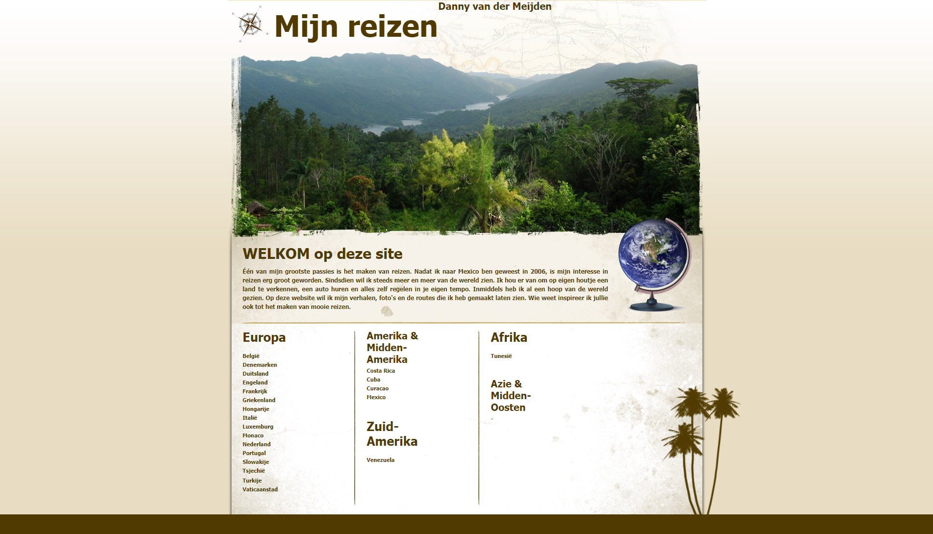 Het verhaal van Reizen & Reistips - Website 2009