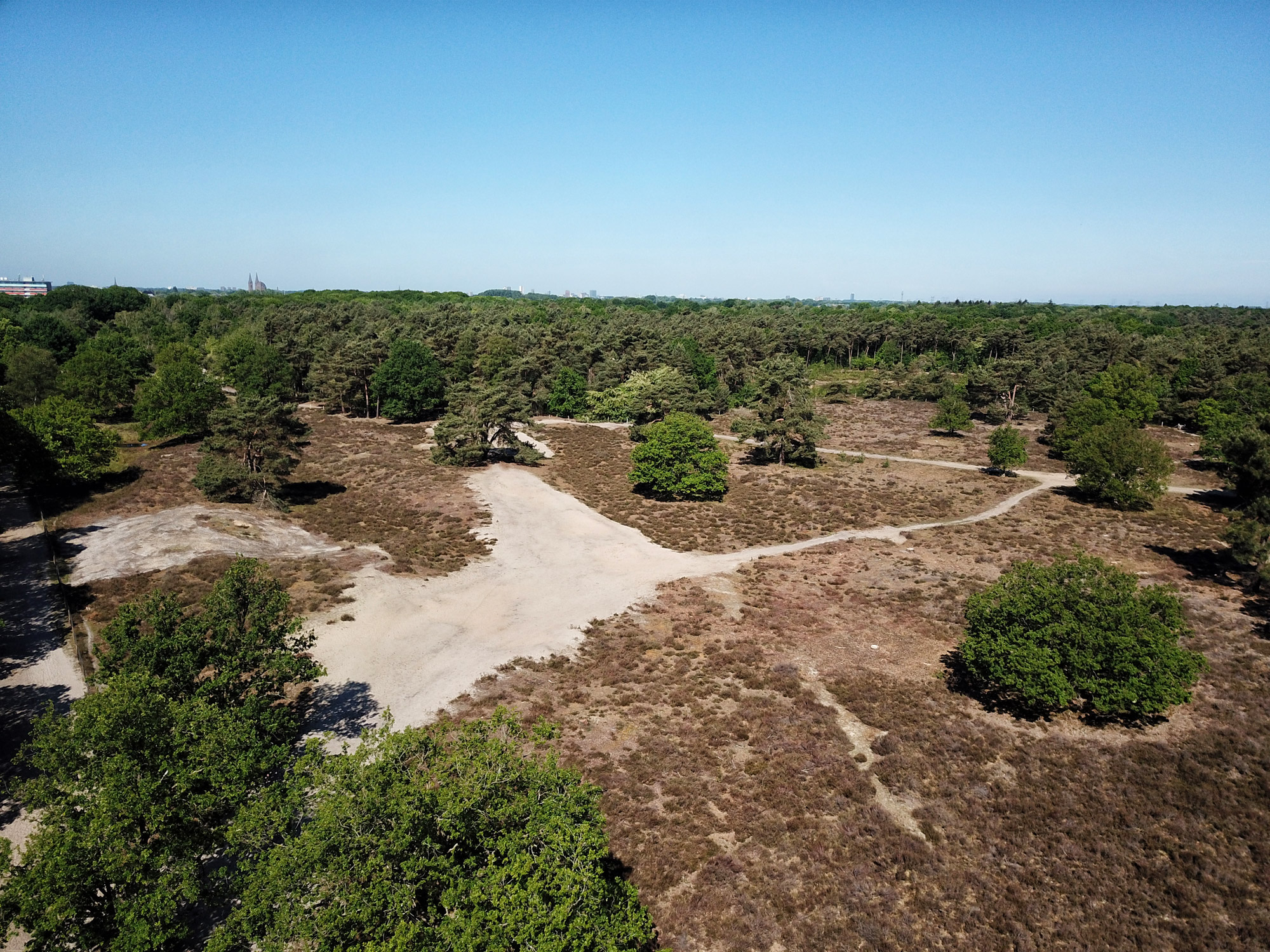 Heide en vennen route in Geldrop - Coeveringse Heide