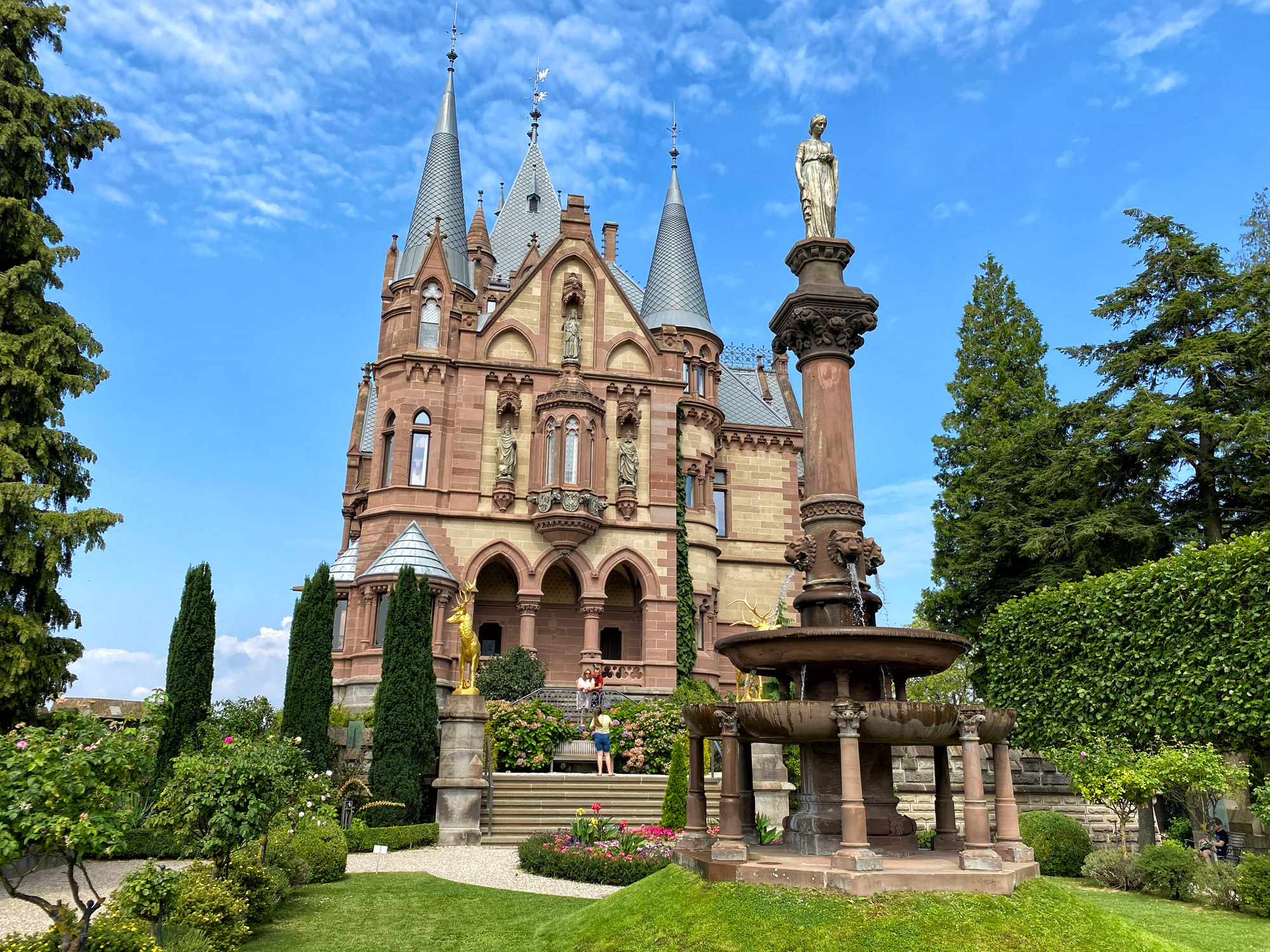 Foto van de maand: Augustus 2020 - Schloss Drachenburg, Duitsland