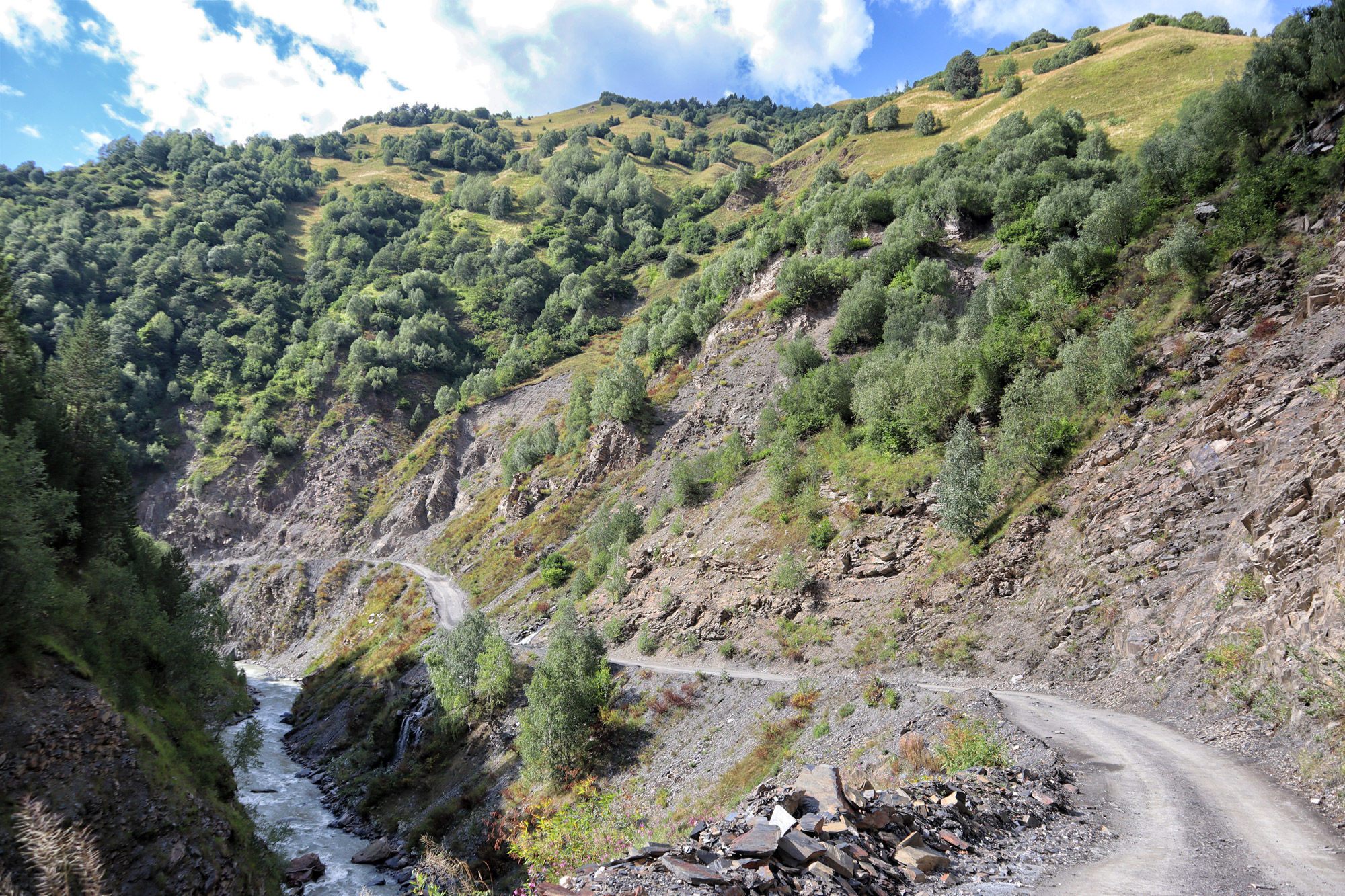 Ushguli, bijzonder bergdorp in de Kaukasus