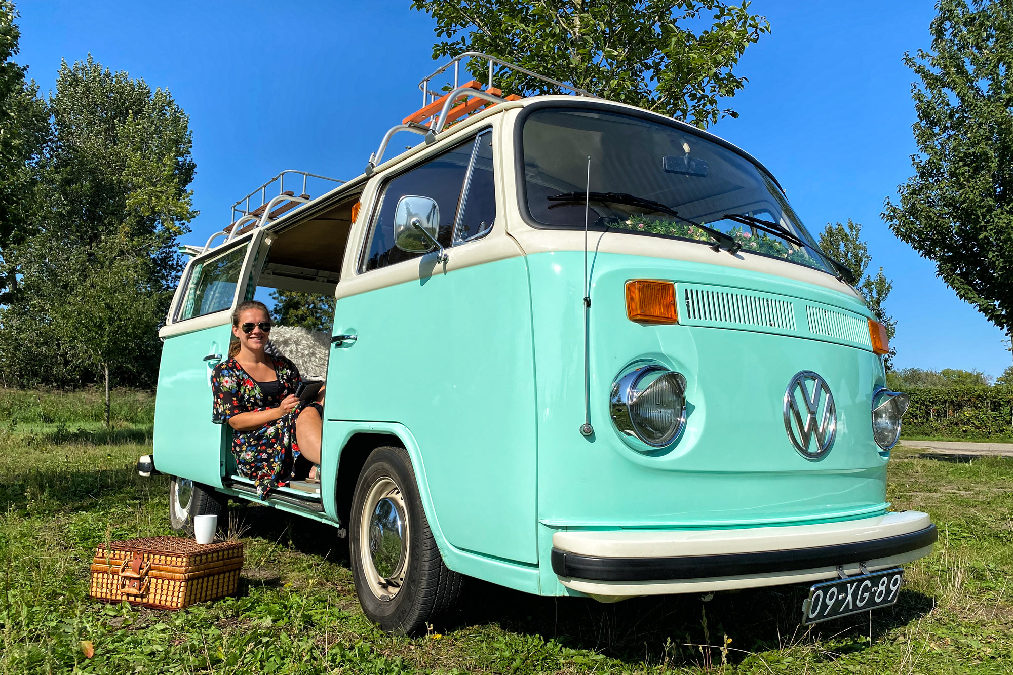 Een dagje toeren in een Volkswagen busje