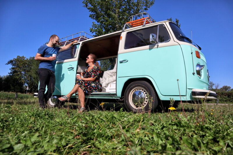 Een dagje toeren in een Volkswagen busje