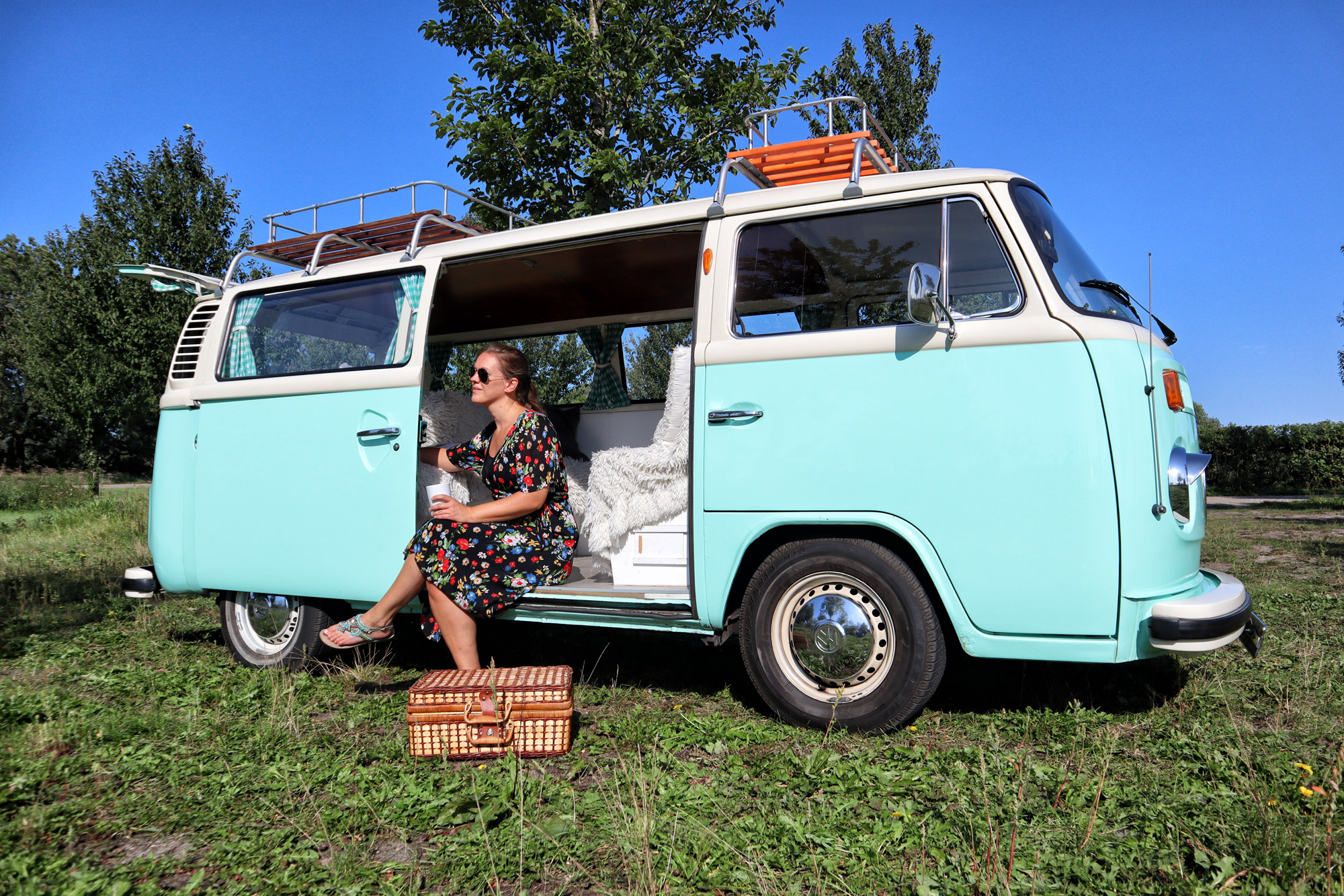 Een dagje toeren in een Volkswagen busje