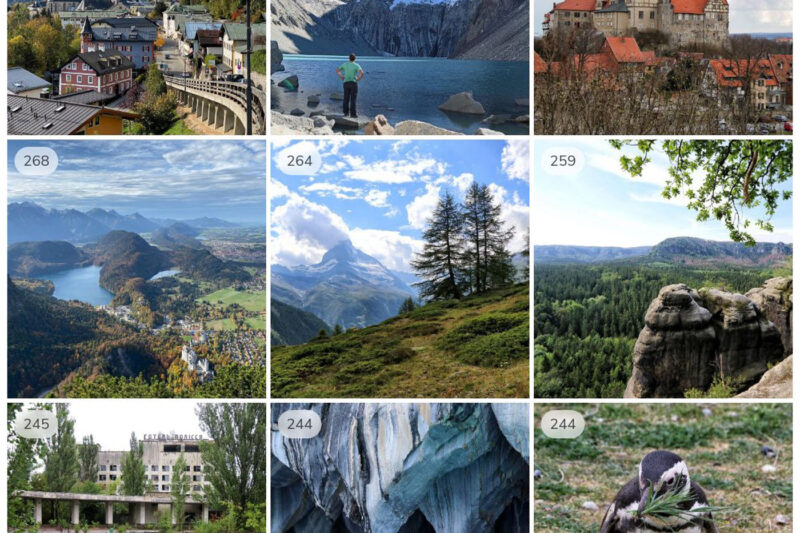 De populairste Instagram foto's van Reizen & Reistips in 2020