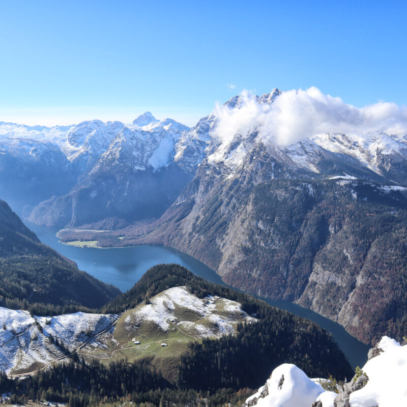 Doen in Berchtesgadener Land: Naar top van de Jenner
