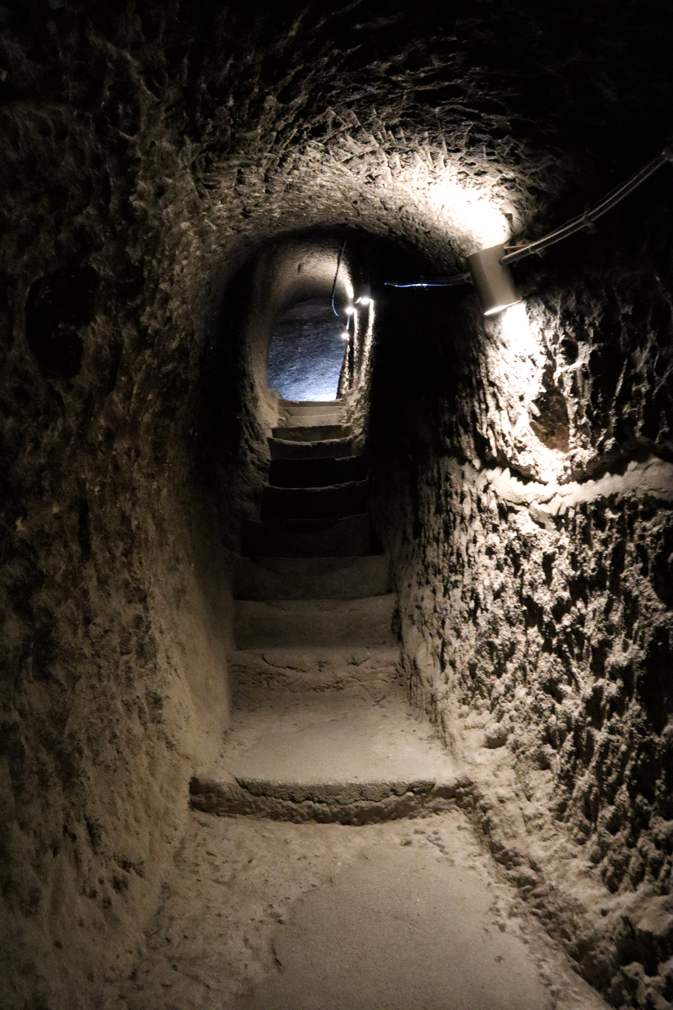 Vardzia, grottenstad in Georgië