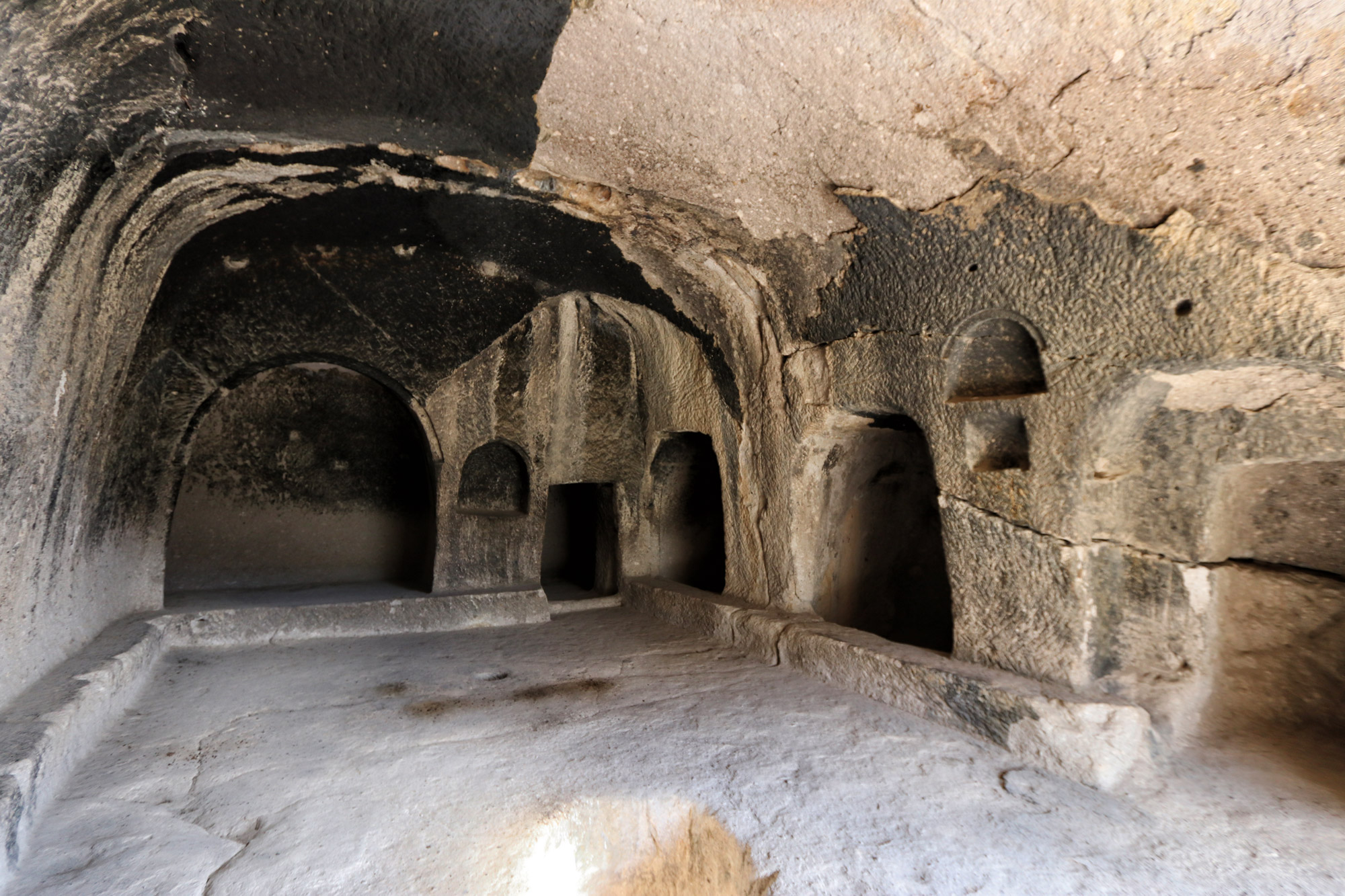 Vardzia, grottenstad in Georgië