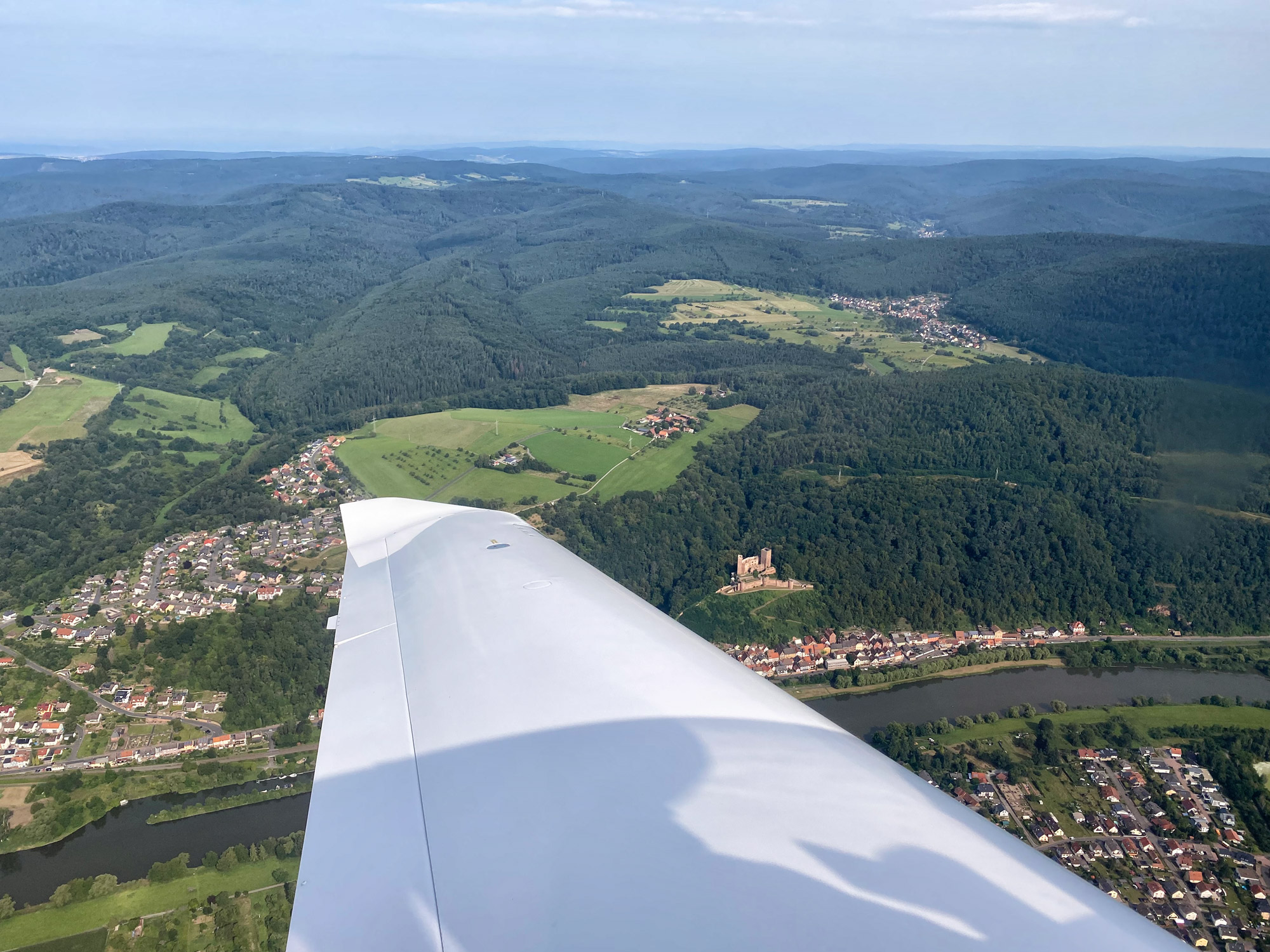 Churfranken - Vliegen over Churfranken