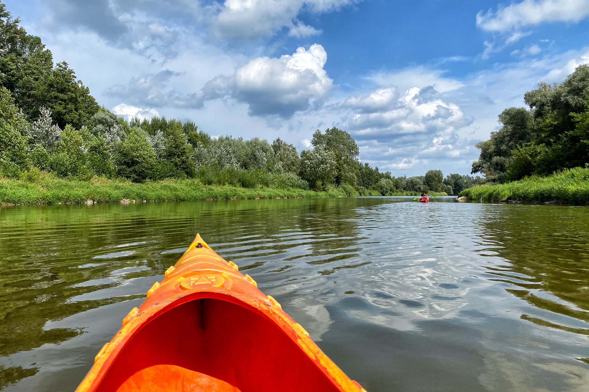 Lubelskie regio - Bug rivier