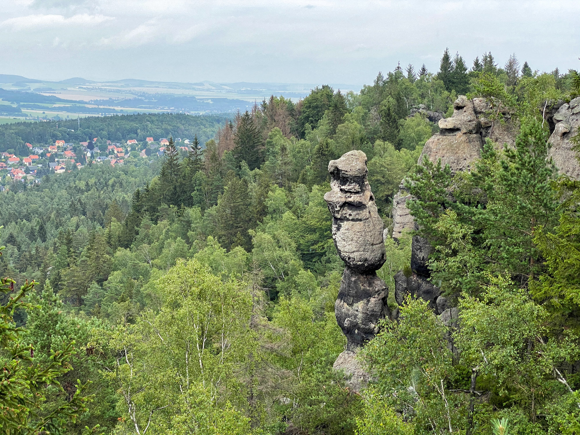 Wandelen in Tsjechië en Duitsland: Nonnenfelsen en naar de top van de Lausche