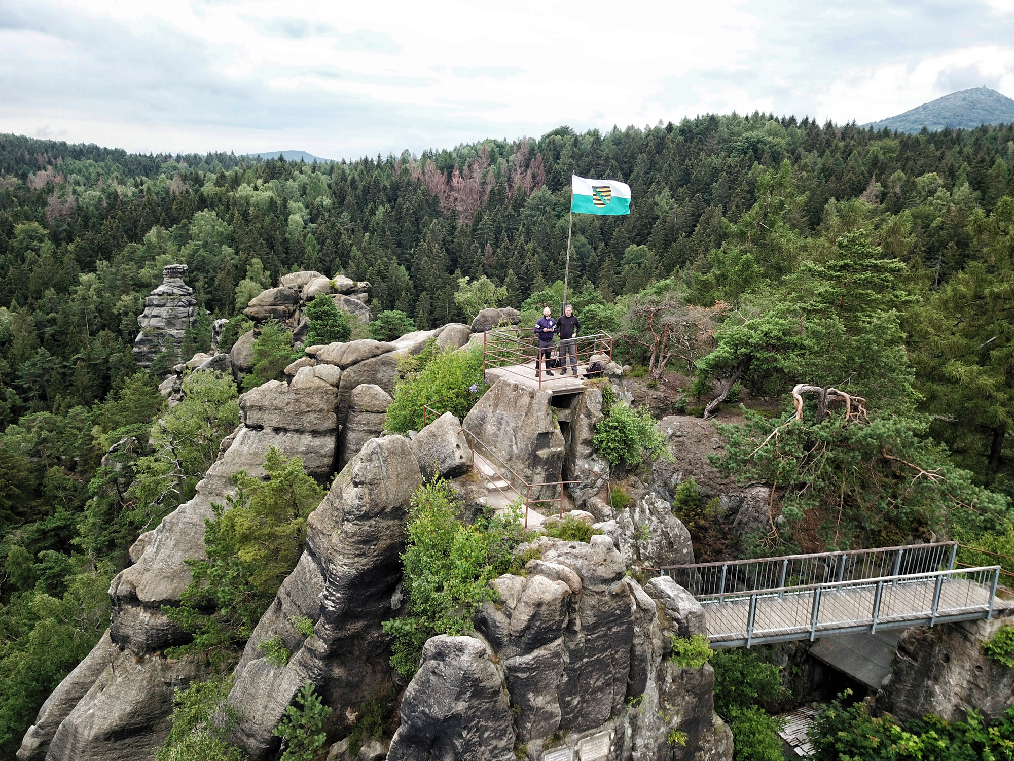 Wandelen in Tsjechië en Duitsland: Nonnenfelsen en naar de top van de Lausche