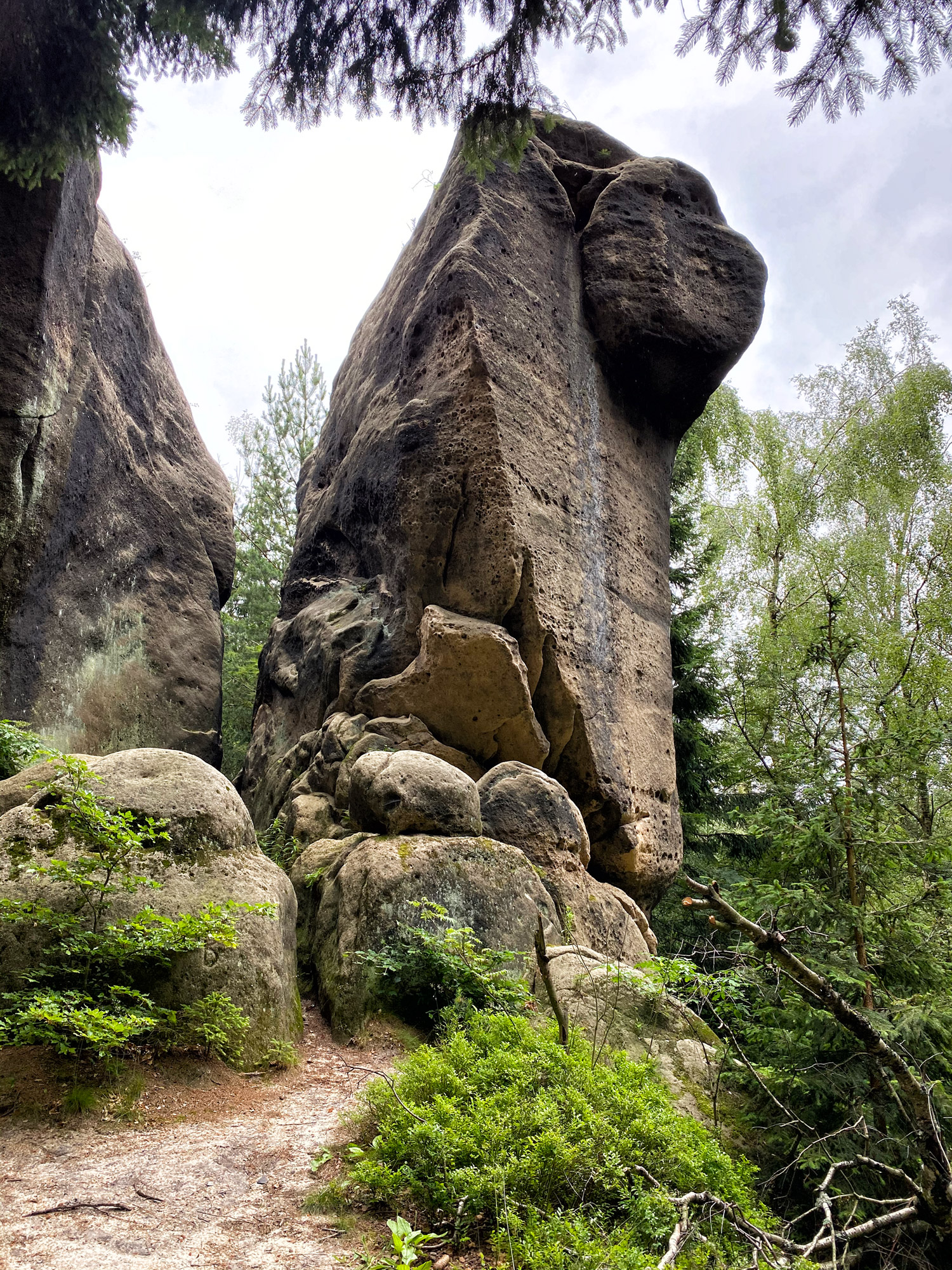 Wandelen in Tsjechië en Duitsland: Nonnenfelsen en naar de top van de Lausche