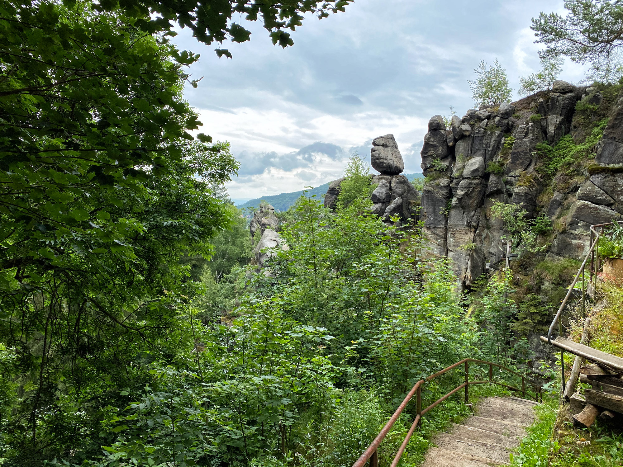 Wandelen in Tsjechië en Duitsland: Nonnenfelsen en naar de top van de Lausche