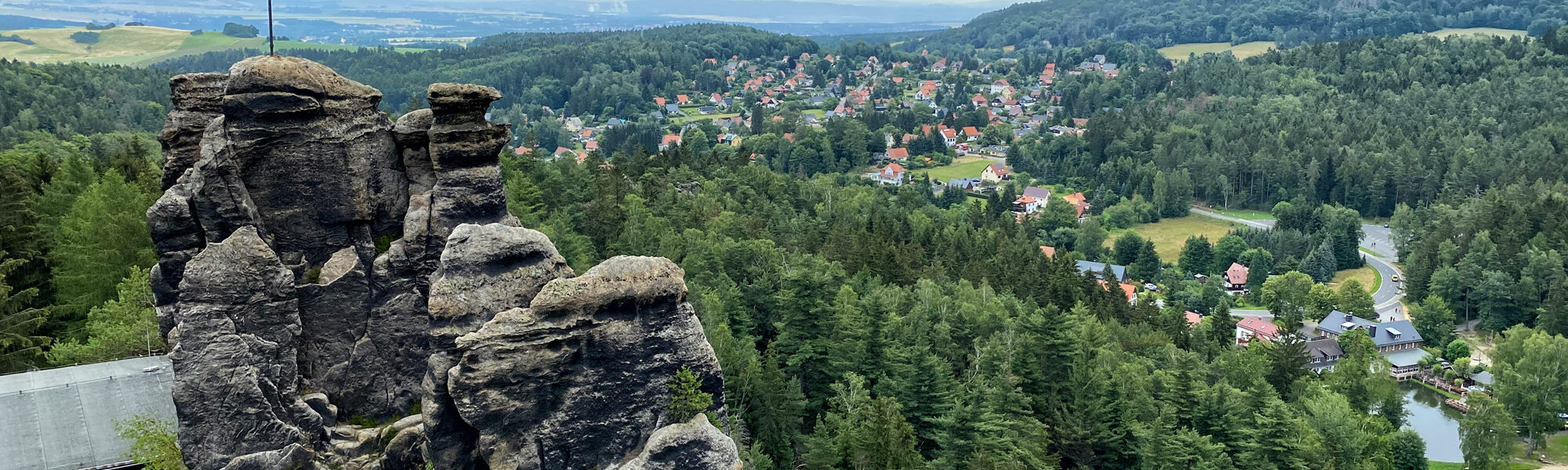 Wandelen in Tsjechië en Duitsland: Nonnenfelsen en naar de top van de Lausche