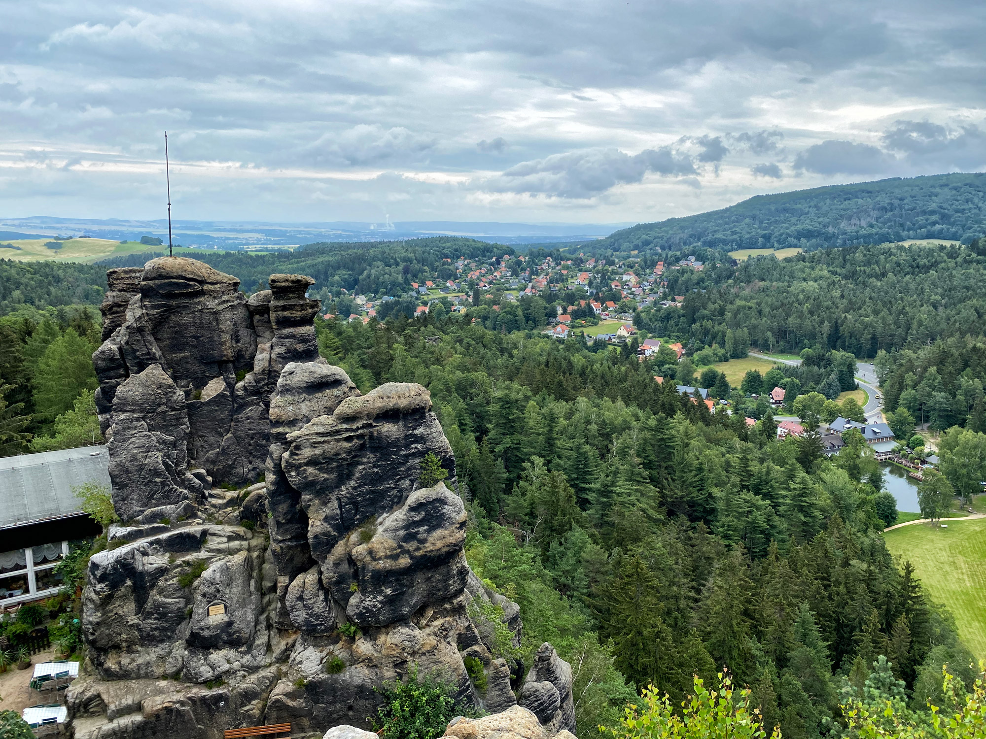 Wandelen in Tsjechië en Duitsland: Nonnenfelsen en naar de top van de Lausche