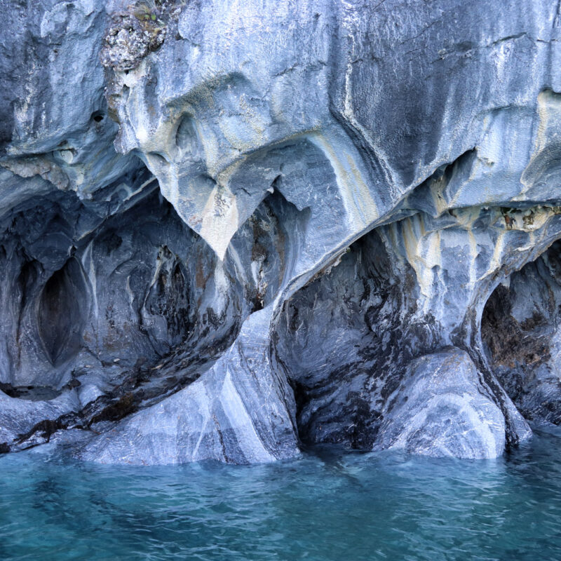 Marble Caves in Patagonië: tips en ervaring bij Capillas de Mármol