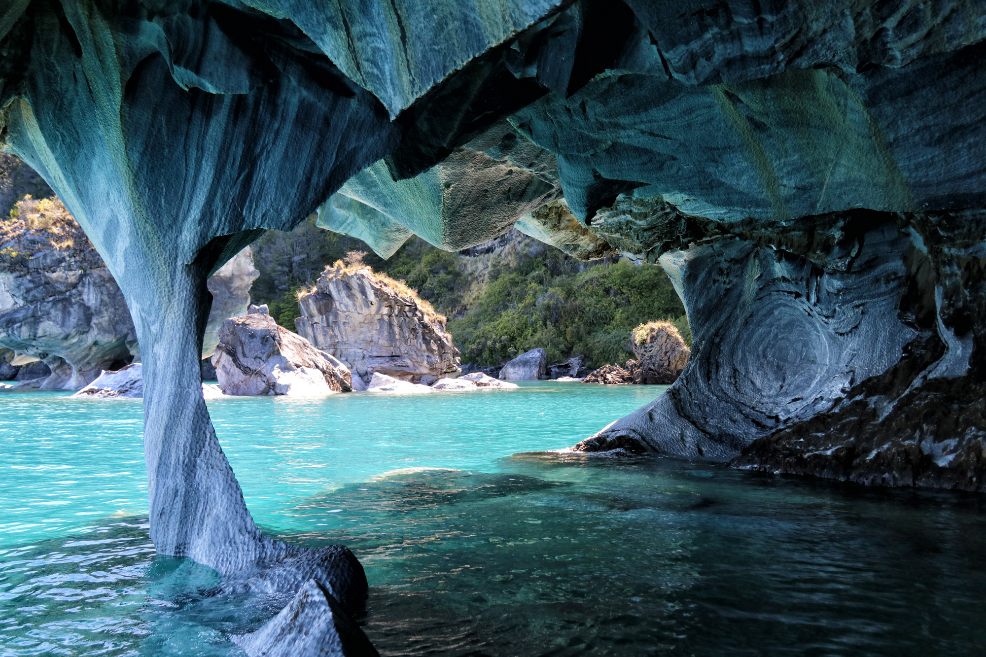 Marble Caves in Patagonië - Chili