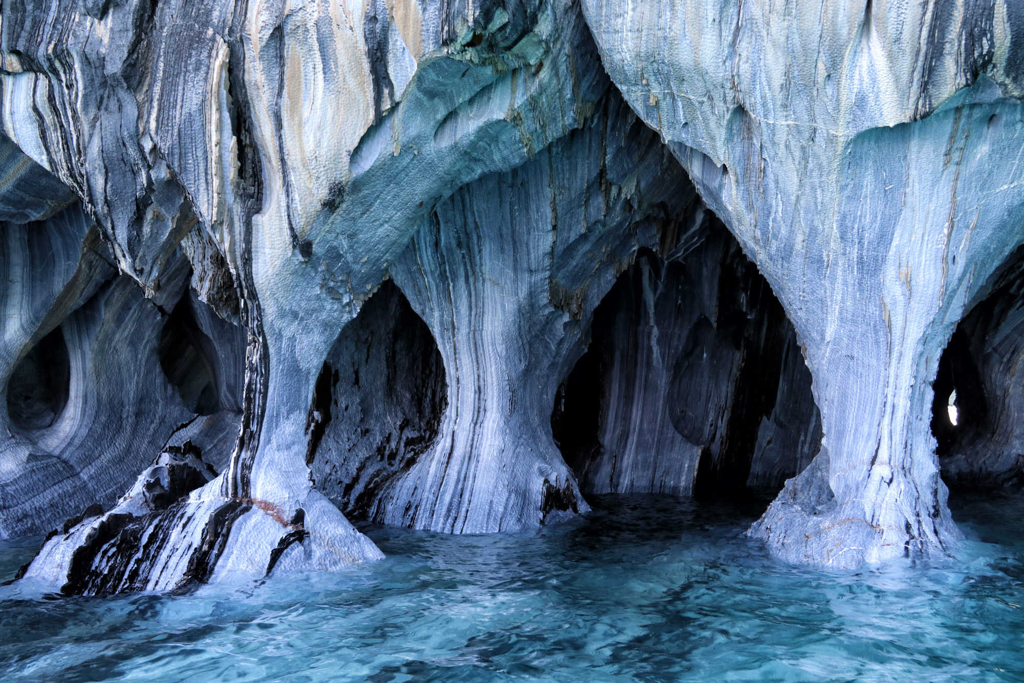 Marble Caves in Patagonië - Chili