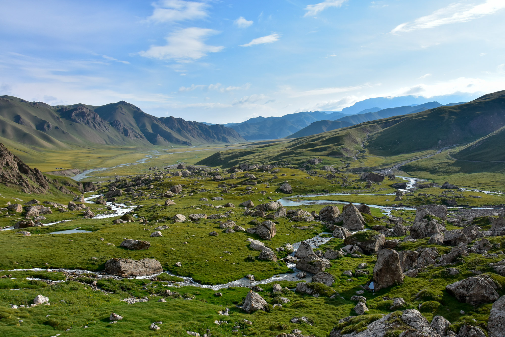 Reisroute Kirgizië - Kell Suu