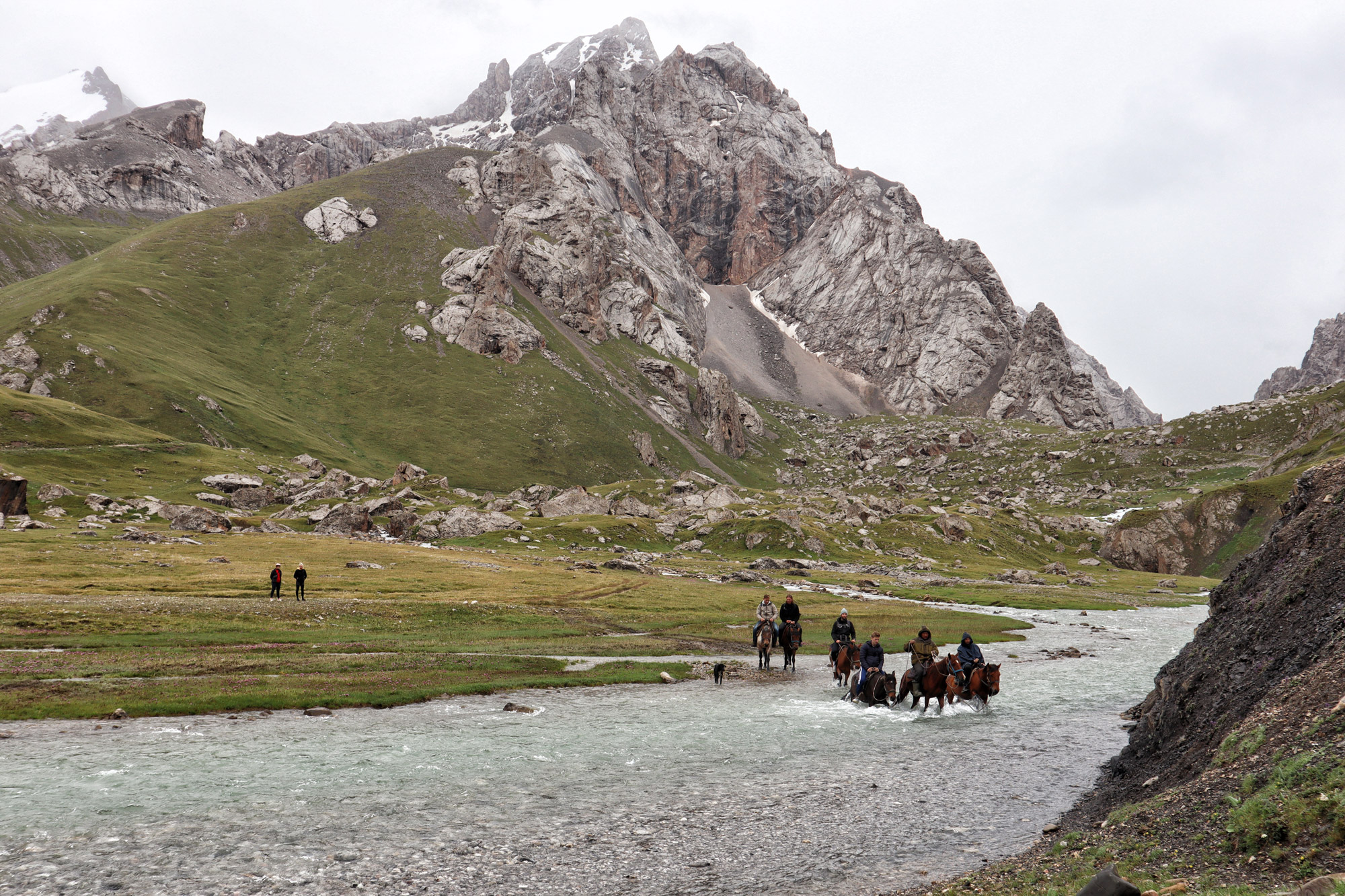Reisroute Kirgizië - Kell Suu