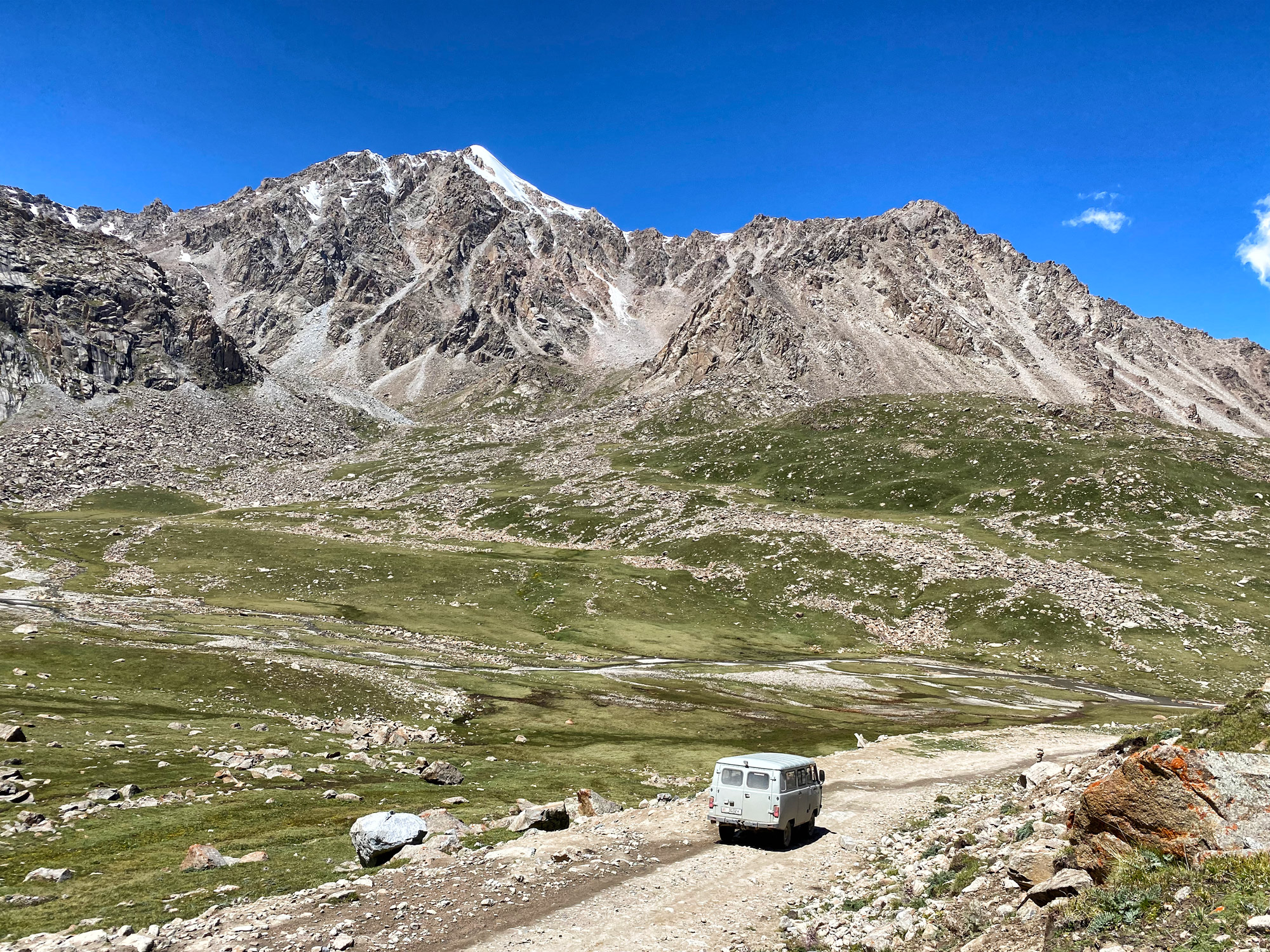 Reisroute Kirgizië - Tosor Pass