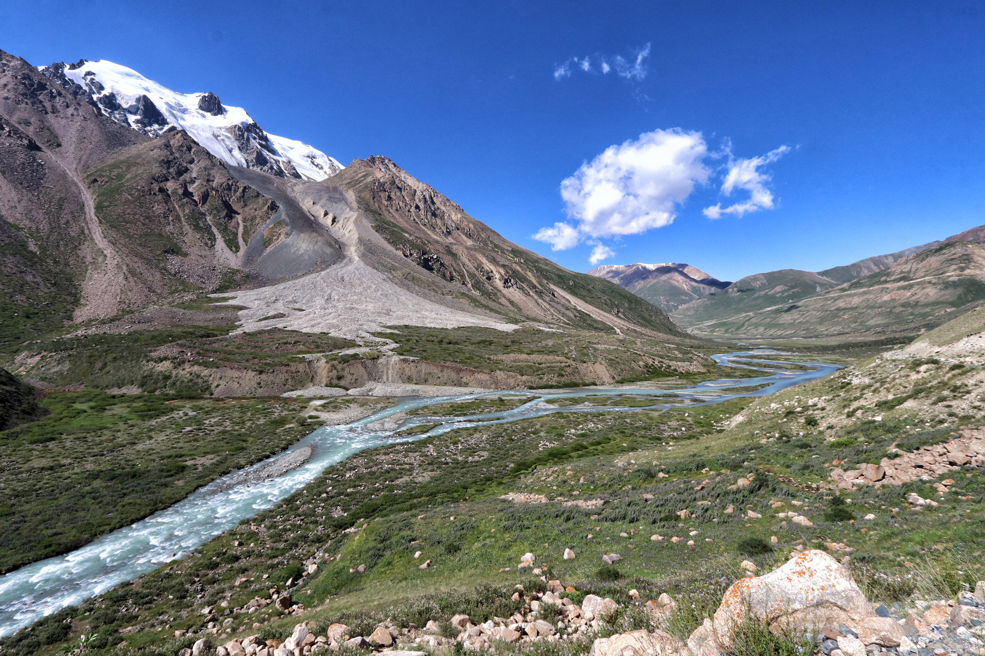 Reisroute Kirgizië - Tosor Pass