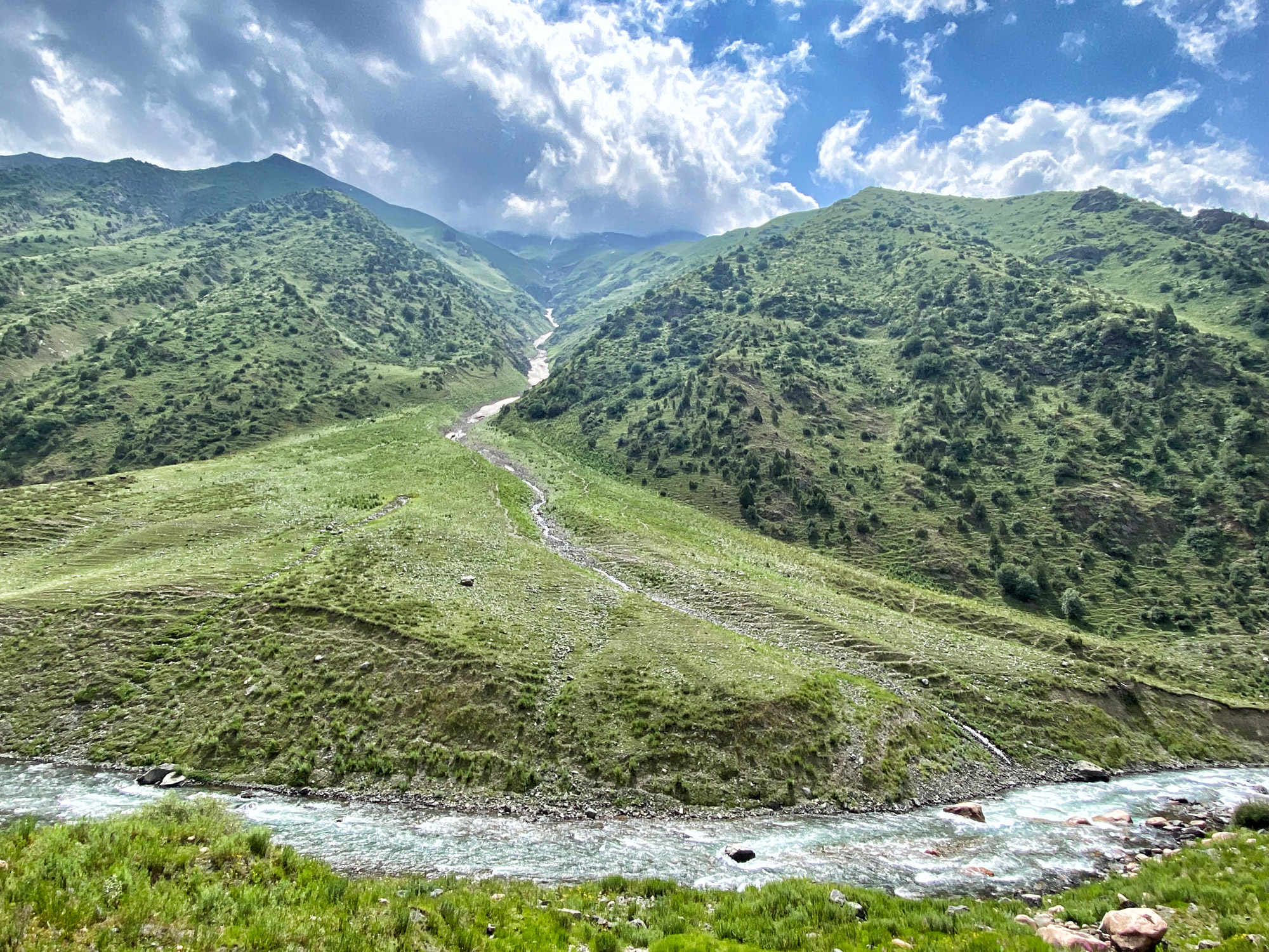 Reisroute Kirgizië - Talas Ala Too