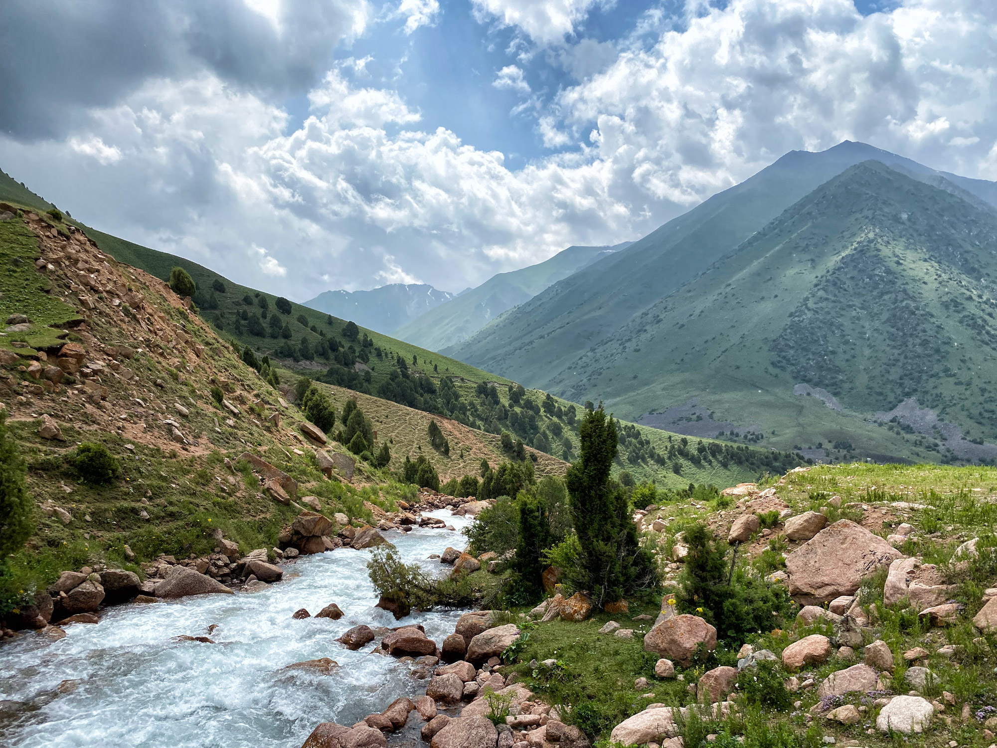 Reisroute Kirgizië - Talas Ala Too