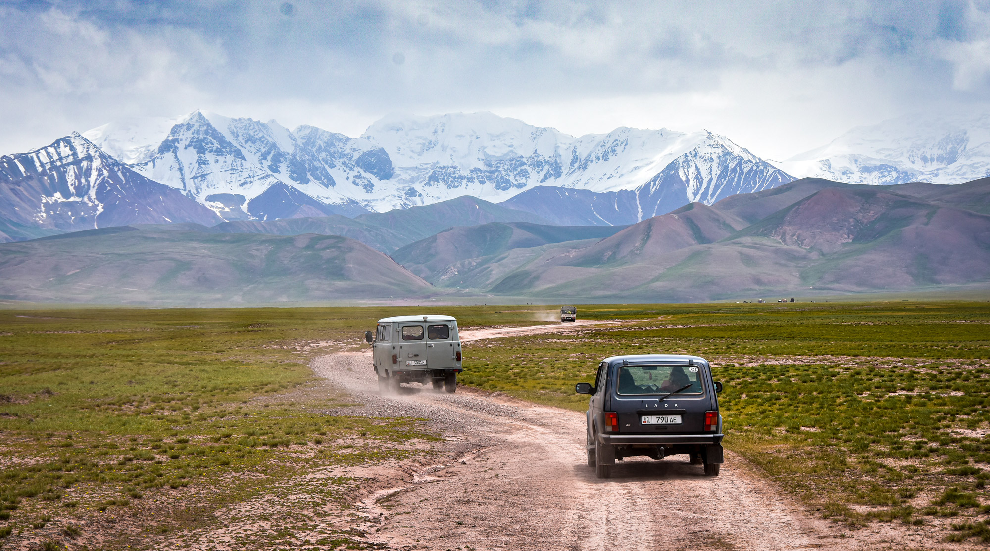 Reisroute Kirgizië - Lenin Peak