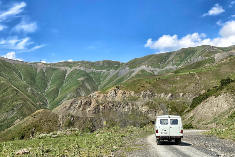 Reisroute Kirgizië - Kaldamo pass