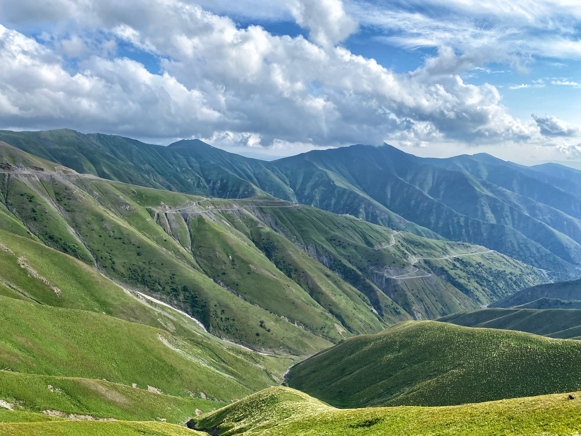 Reisroute Kirgizië - Kaldamo pass