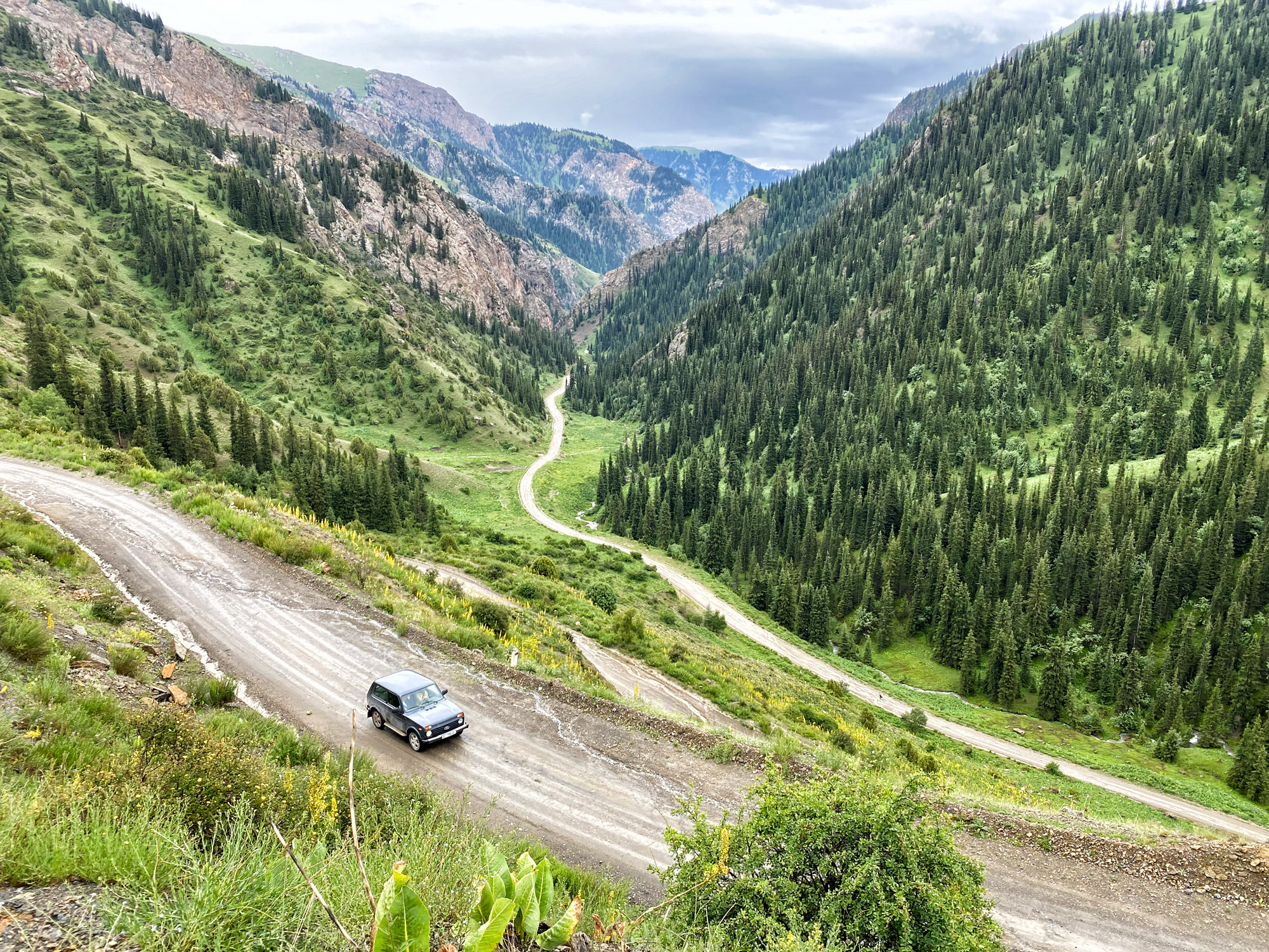 Reisroute Kirgizië - Naar Song Kul