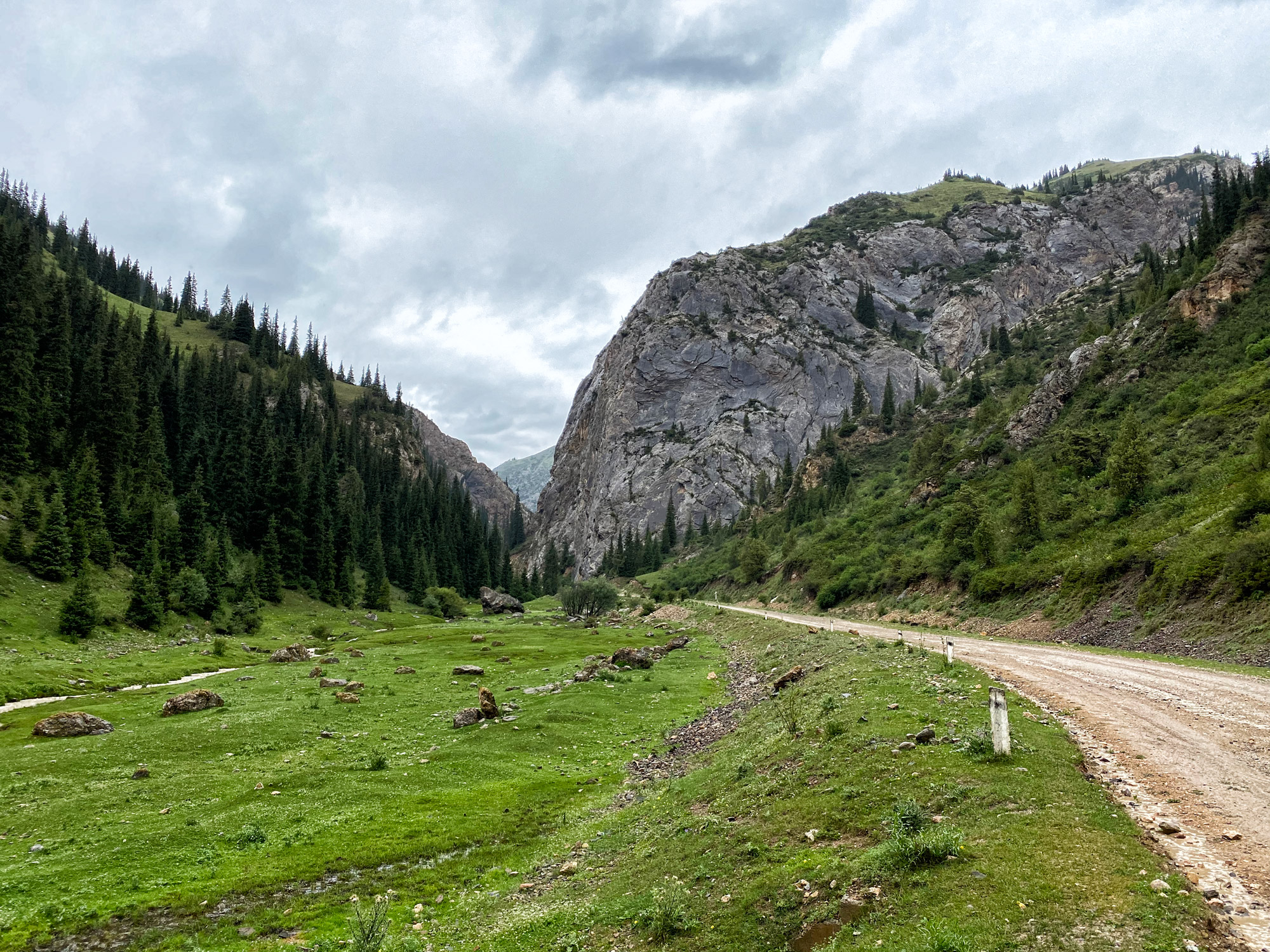 Reisroute Kirgizië - Naar Song Kul