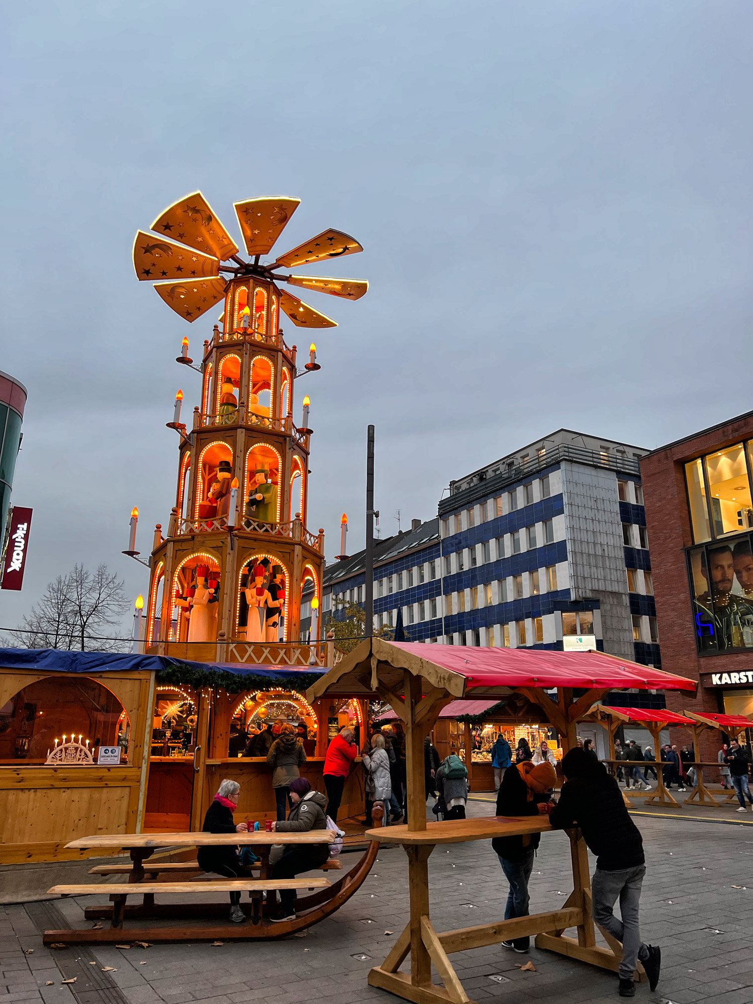 Kerstmarkt van Duisburg