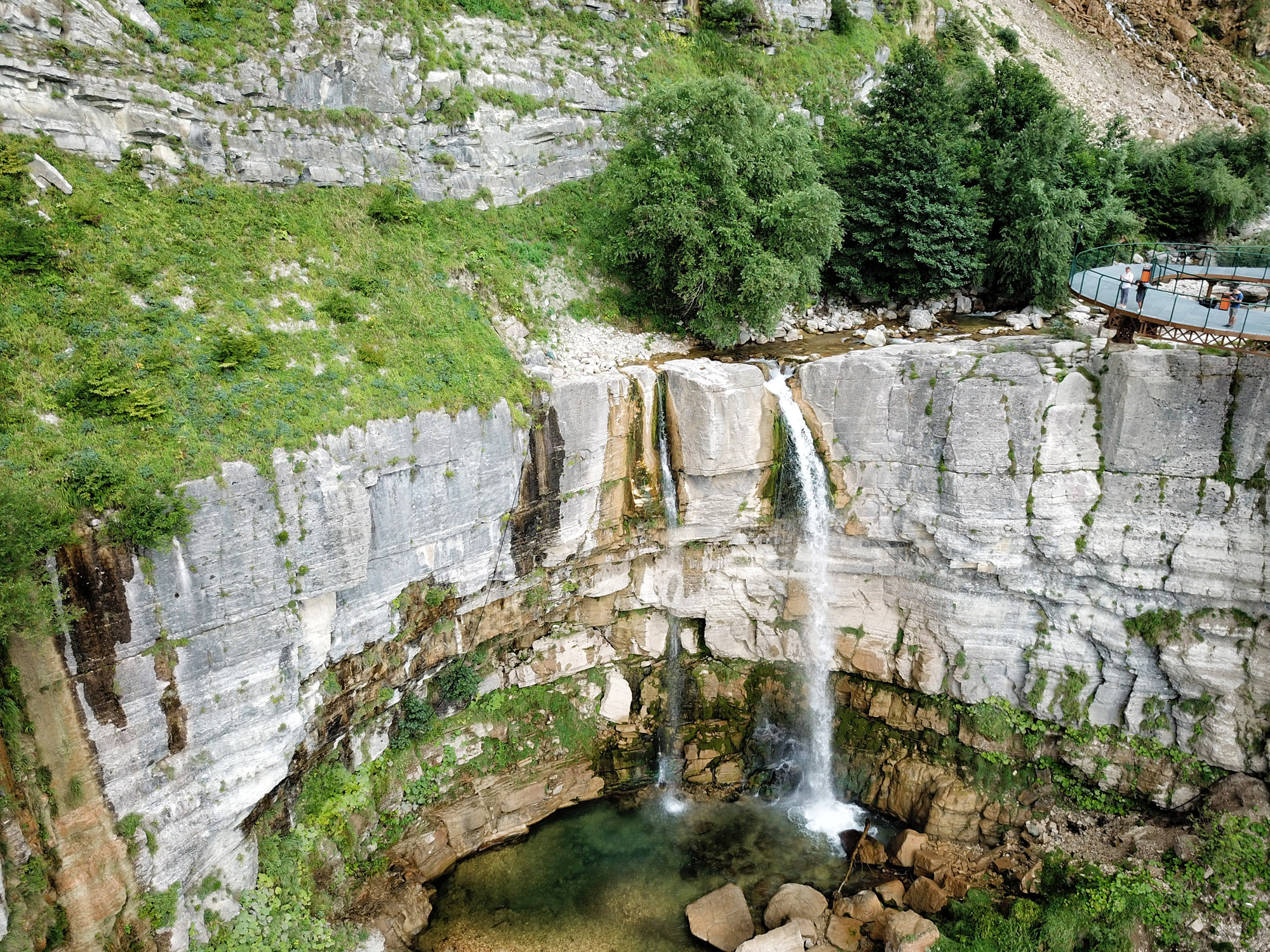 Kinchkha Waterval - Georgië