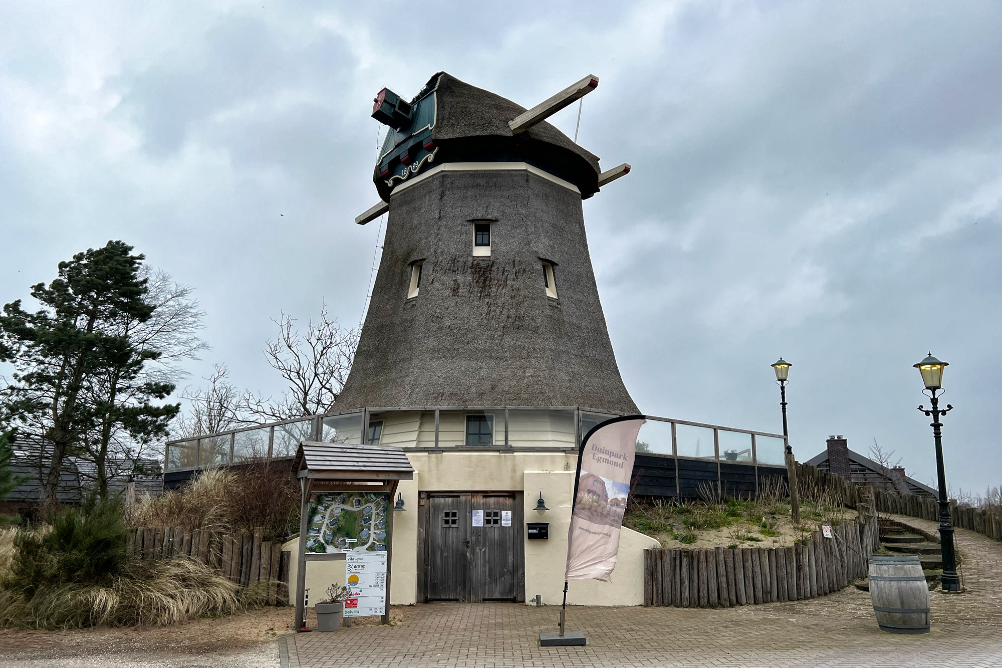 Overnachten in een molen bij Egmond aan den Hoef