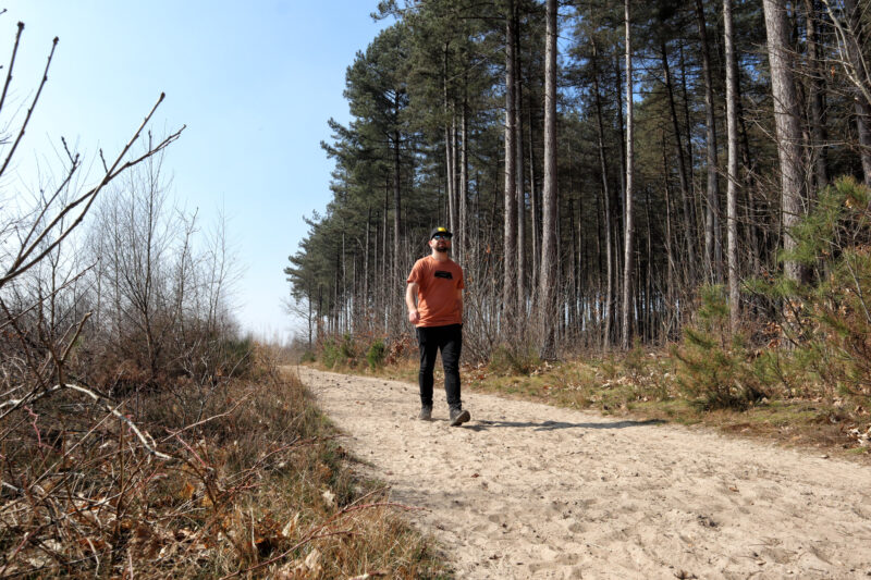 Wandelen in België - De Oudsberg - gele route