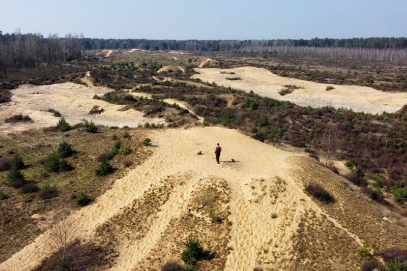 Wandelen in België - De Oudsberg - gele route